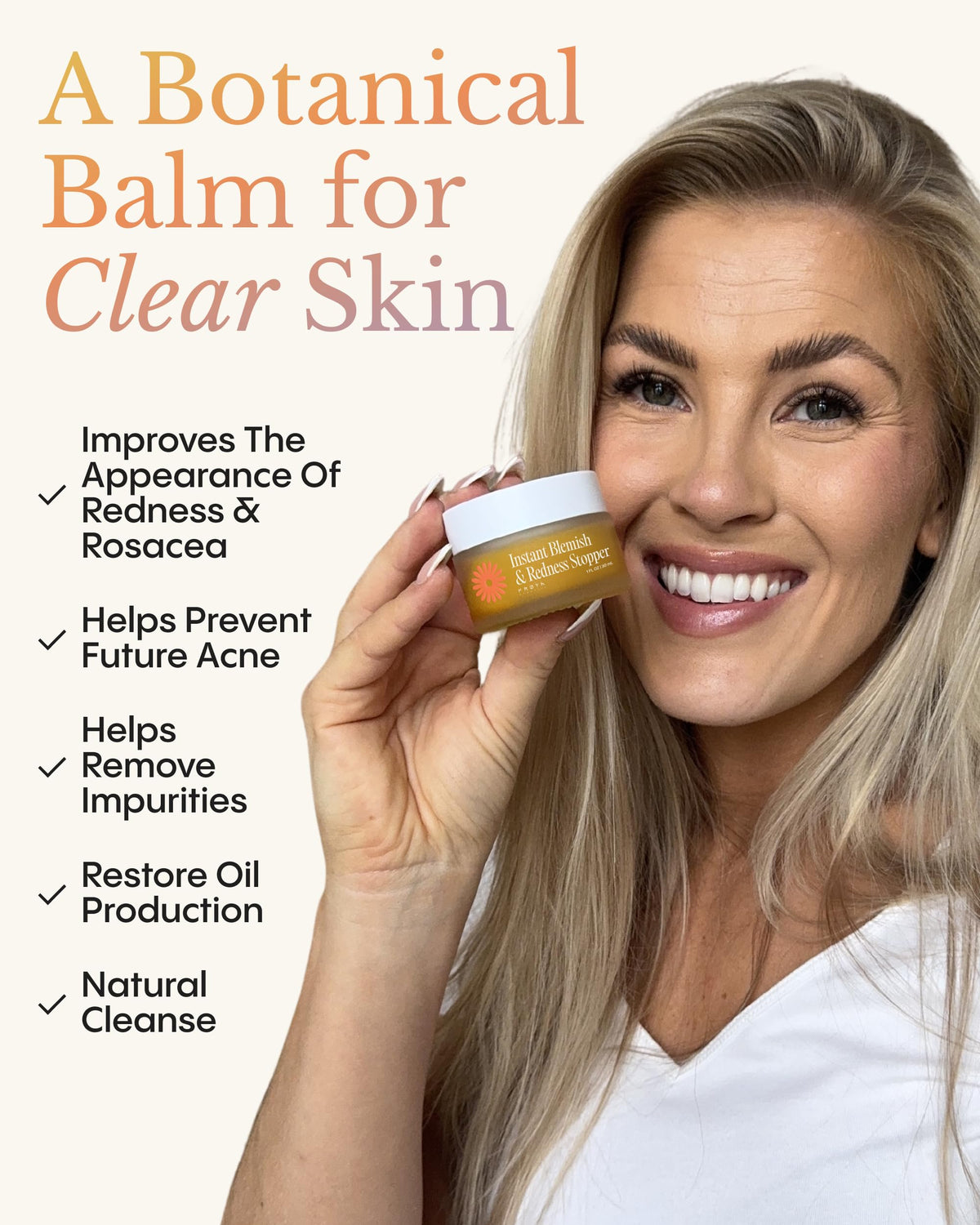 Organics Instant Blemish Redness Stopper Balm for Face - Premium Selection Official Imagery - 4