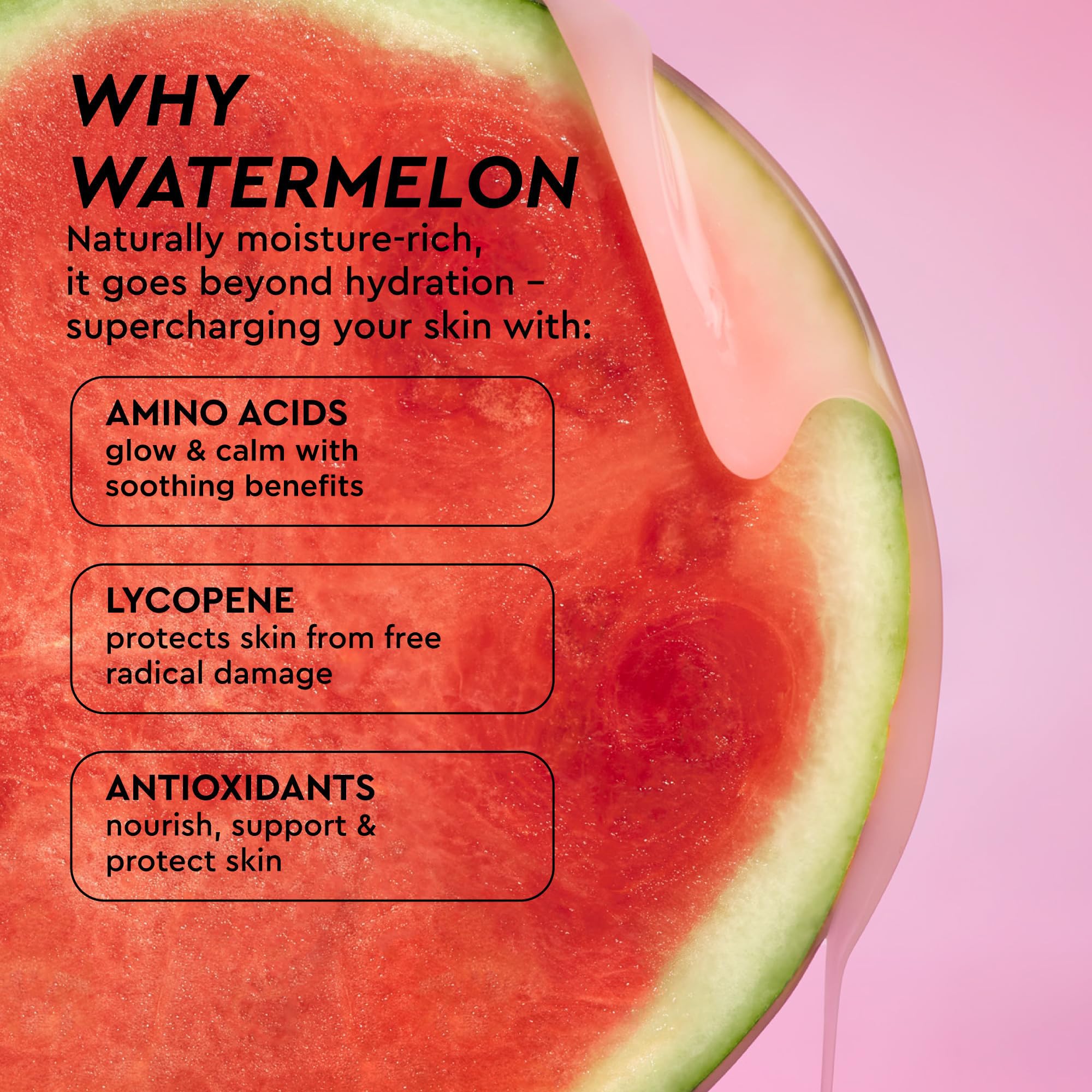 Glow Recipe Watermelon Niacinamide Dew Drops skin serum in a clear 80ml bottle with a pump dispenser and watermelon-themed packaging.