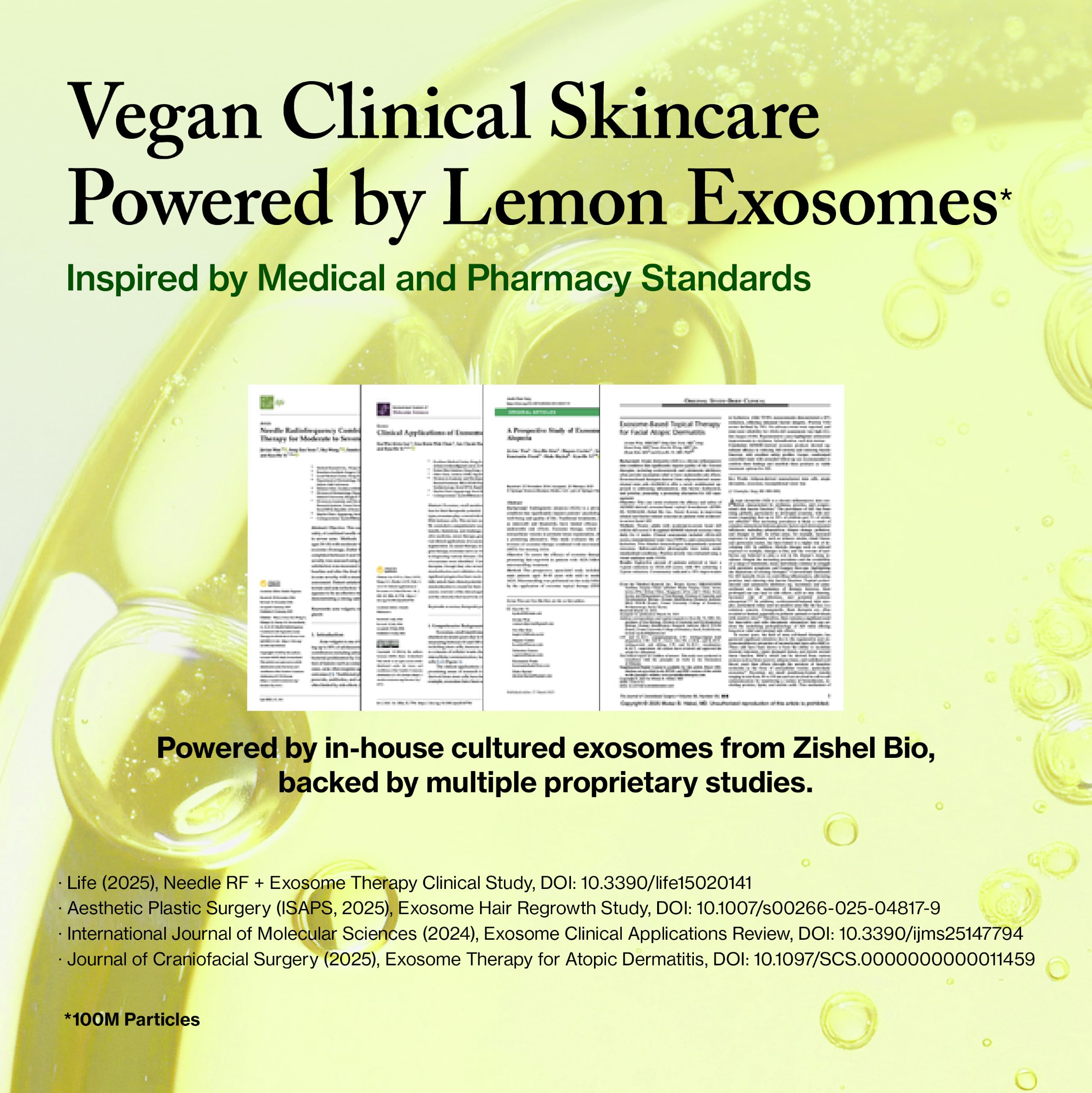 Lemonderma Anti-aging Exo:Booster Cream container with lemon images, highlighting Korean skincare with ceramide, panthenol, and glass skin glow.