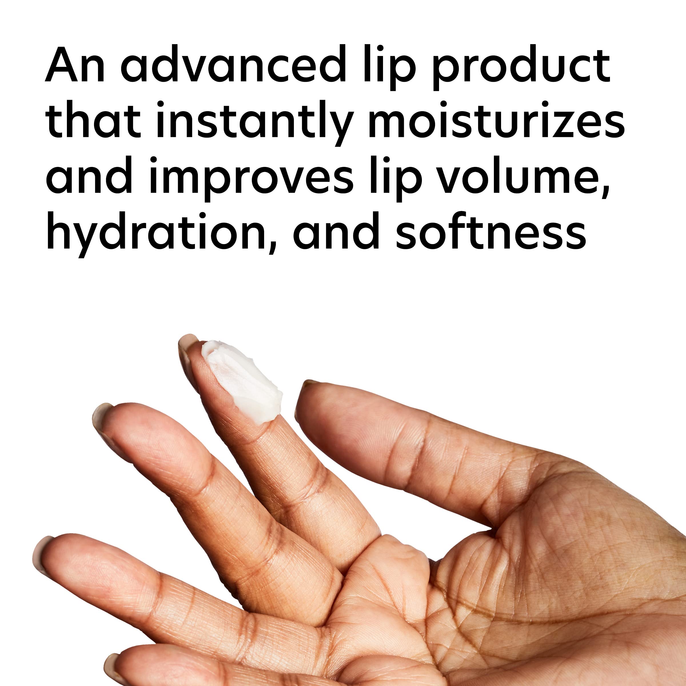 PCA SKIN Lip Plumper Serum with hyaluronic acid, showcasing a sleek glass bottle of luxury lip booster for fuller lips.
