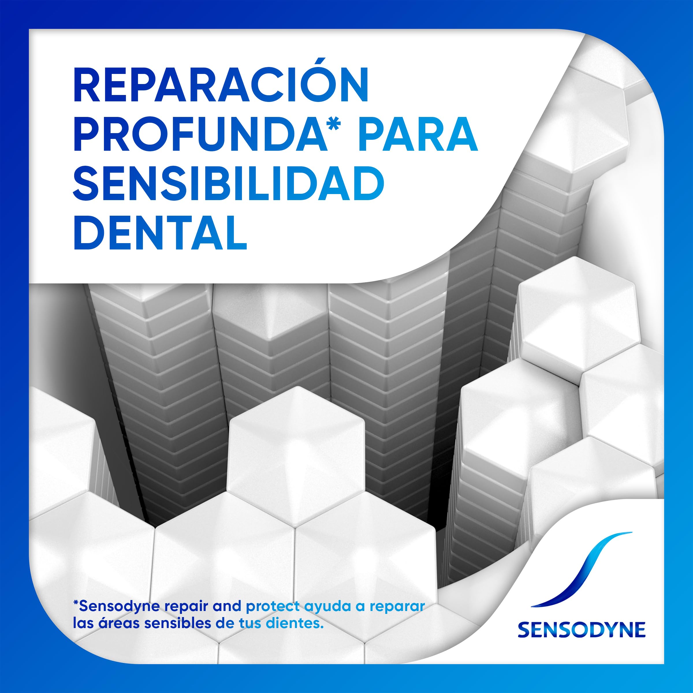 Sensodyne Repair and Protect Whitening Toothpaste, 3.4 oz (Pack of 2)