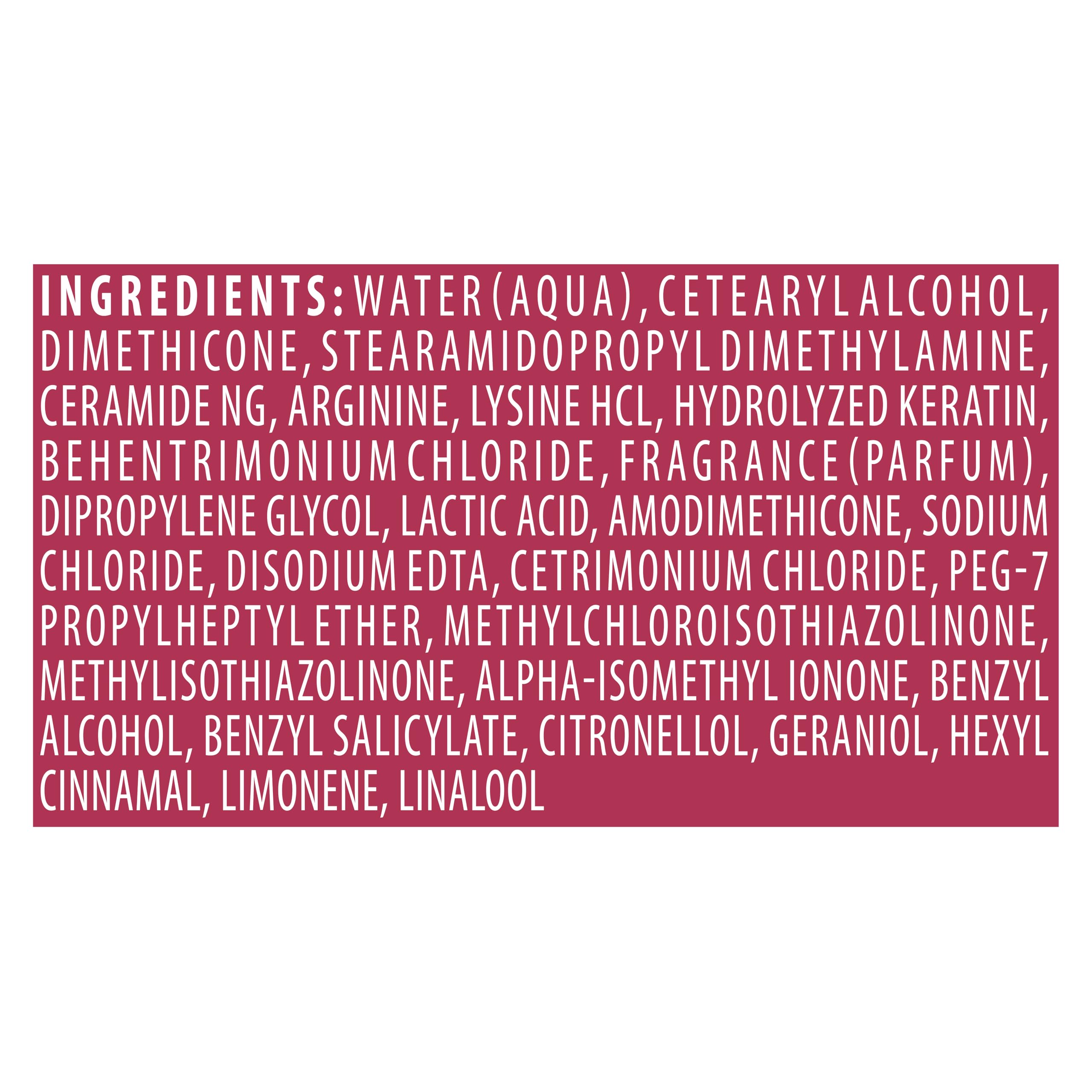 TRESemmé Keratin Smooth Hydrating Shampoo for dry hair, 28 oz bottles, four-pack, with sleek bottles and label visible