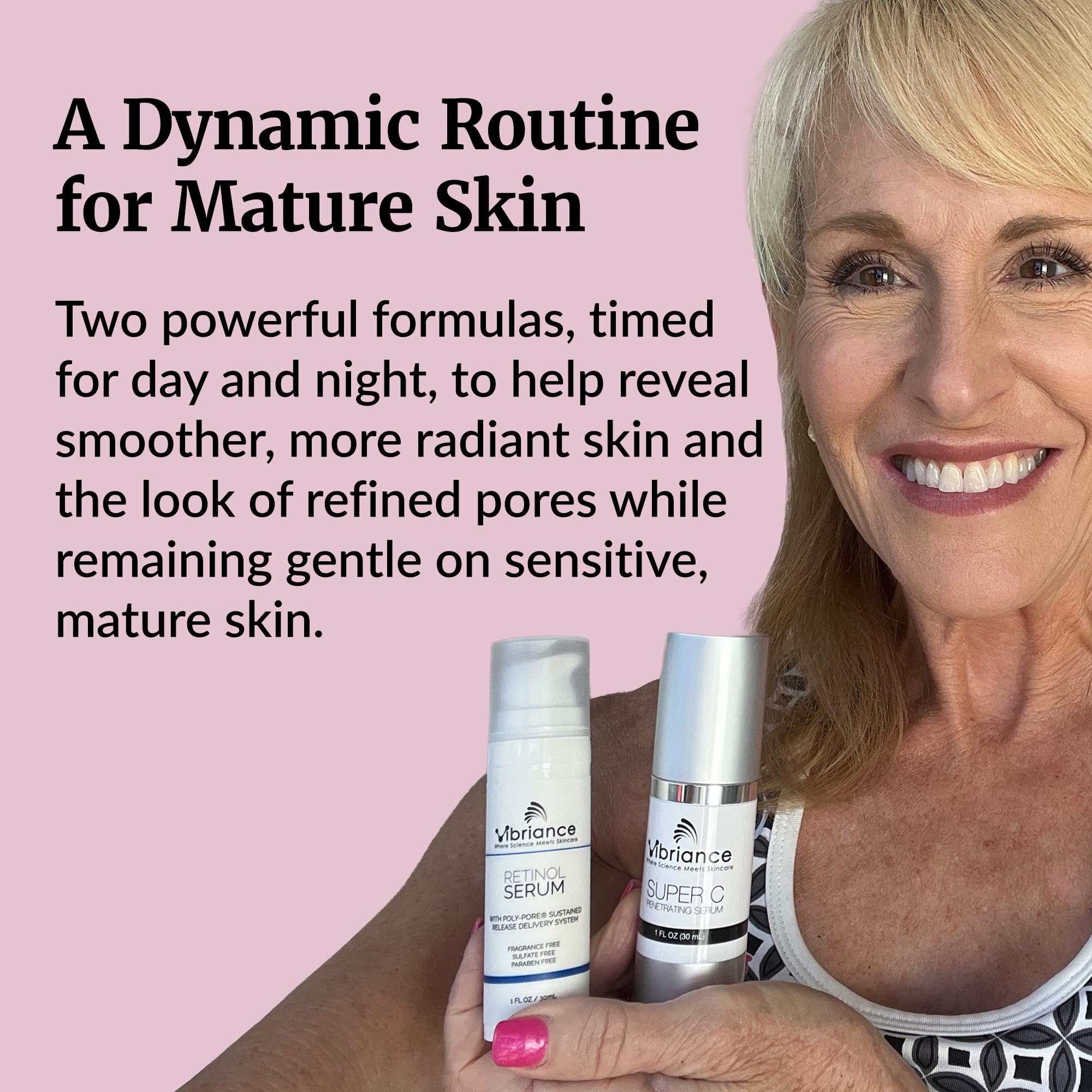 Vibriance Dynamic Duo Bundle Super C Serum + Retinol Serum