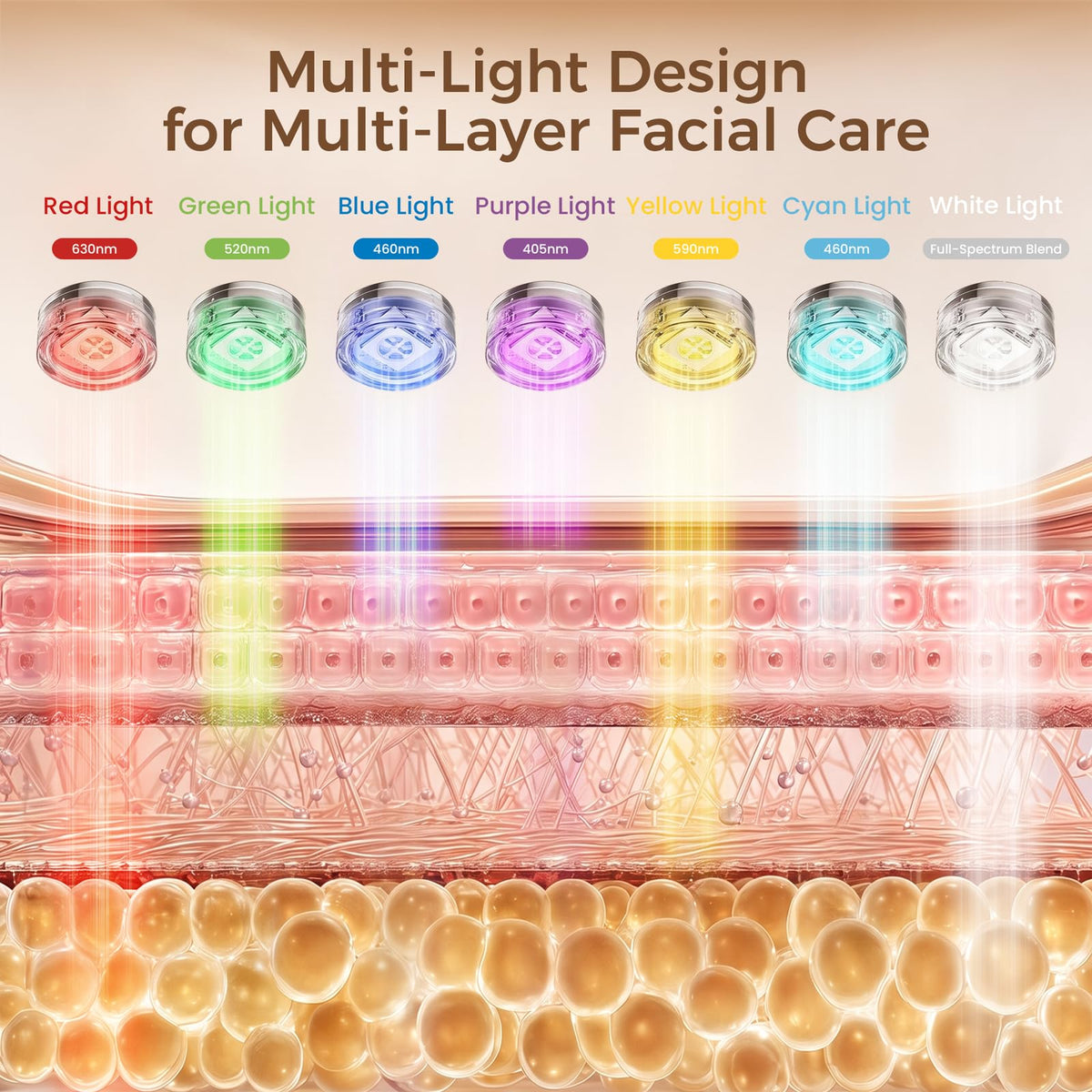 Red Light Therapy for Face Neck Wireless LED Face Mask - Mapretty Official Imagery - 8
