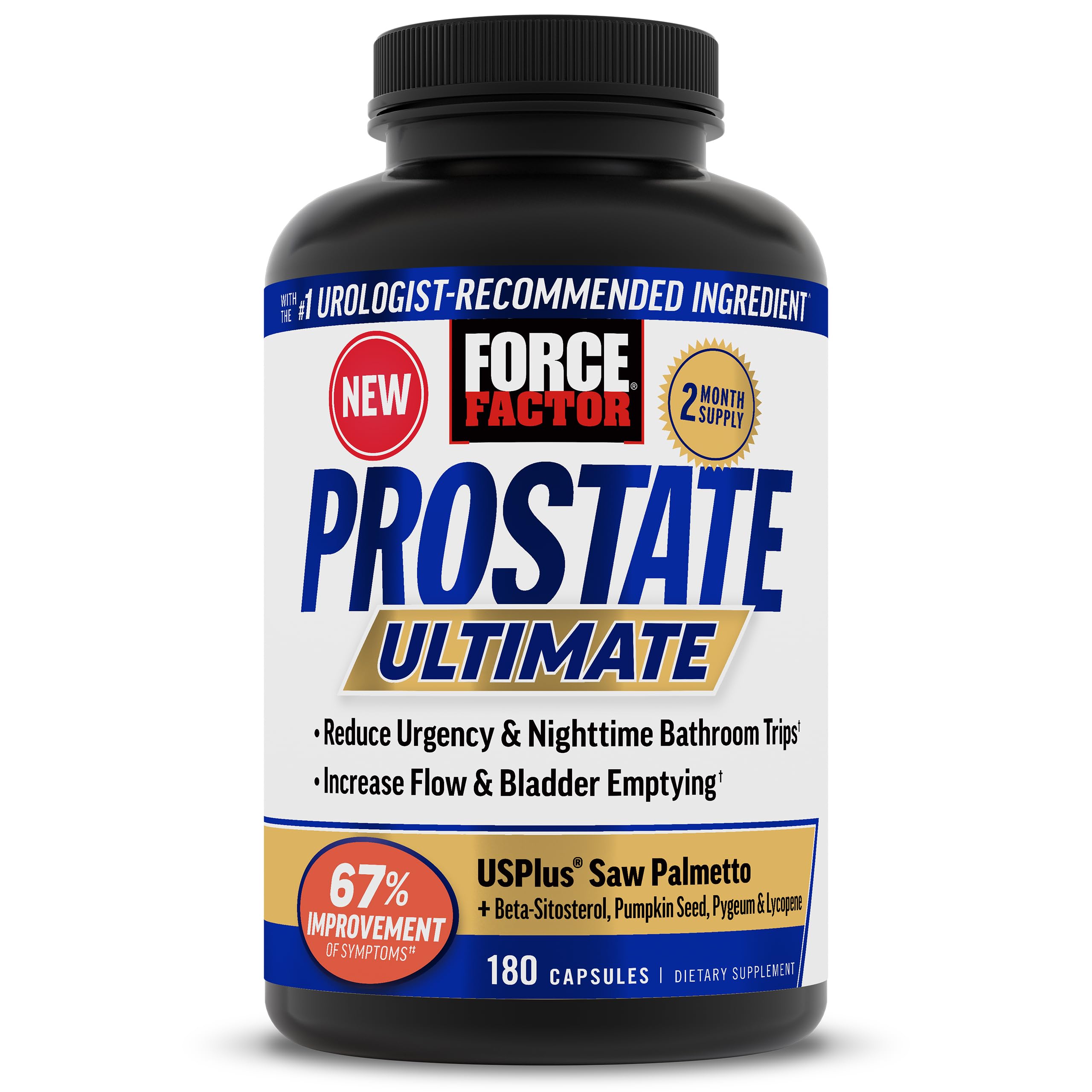 Force Factor Prostate Ultimate, Prostate Health Supplement for - Product Imagery