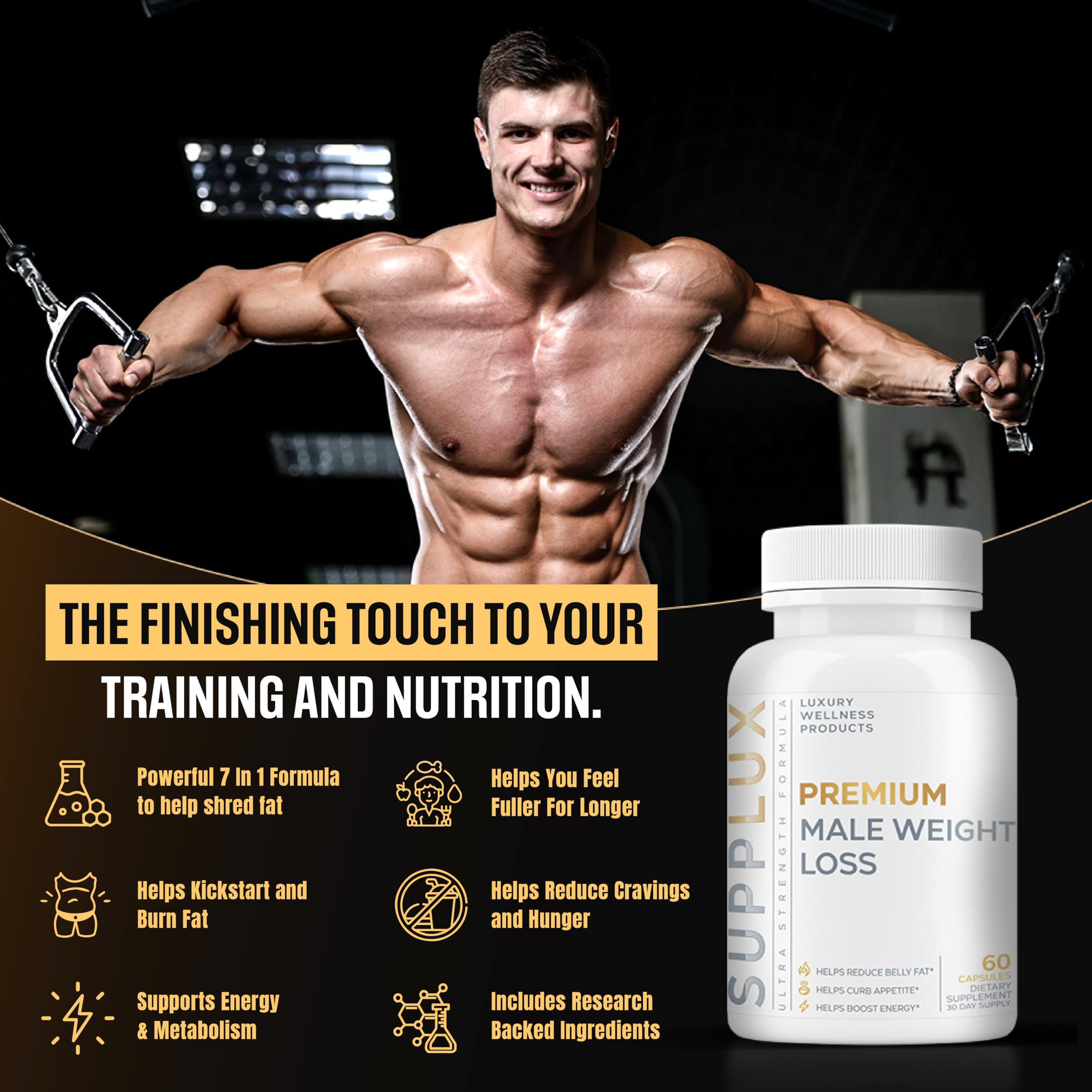 Nutrimend IQ Fat Burner for Men – 60 Capsules
