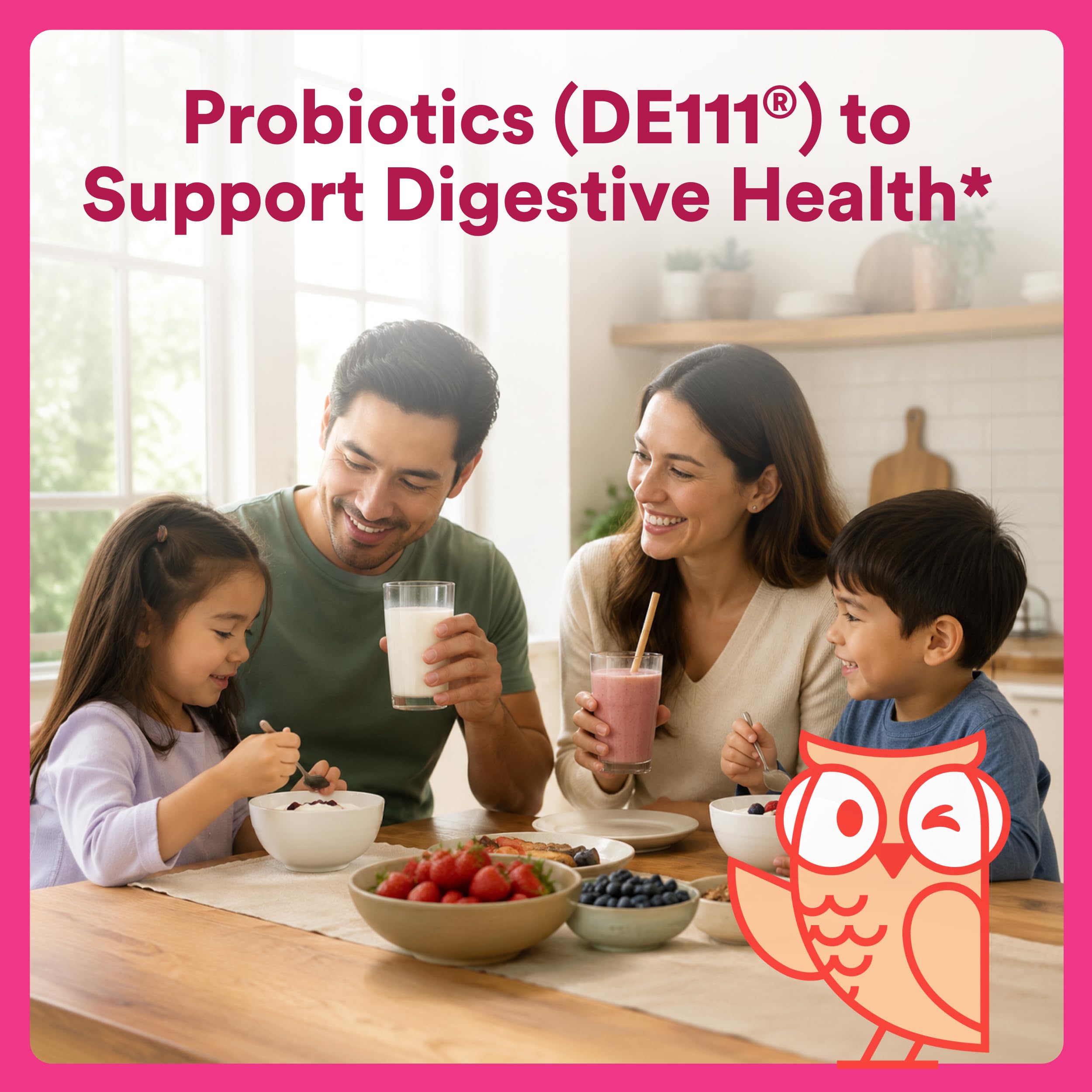 SmartyPants Kids Probiotic & Prebiotic Gummies 60 Ct
