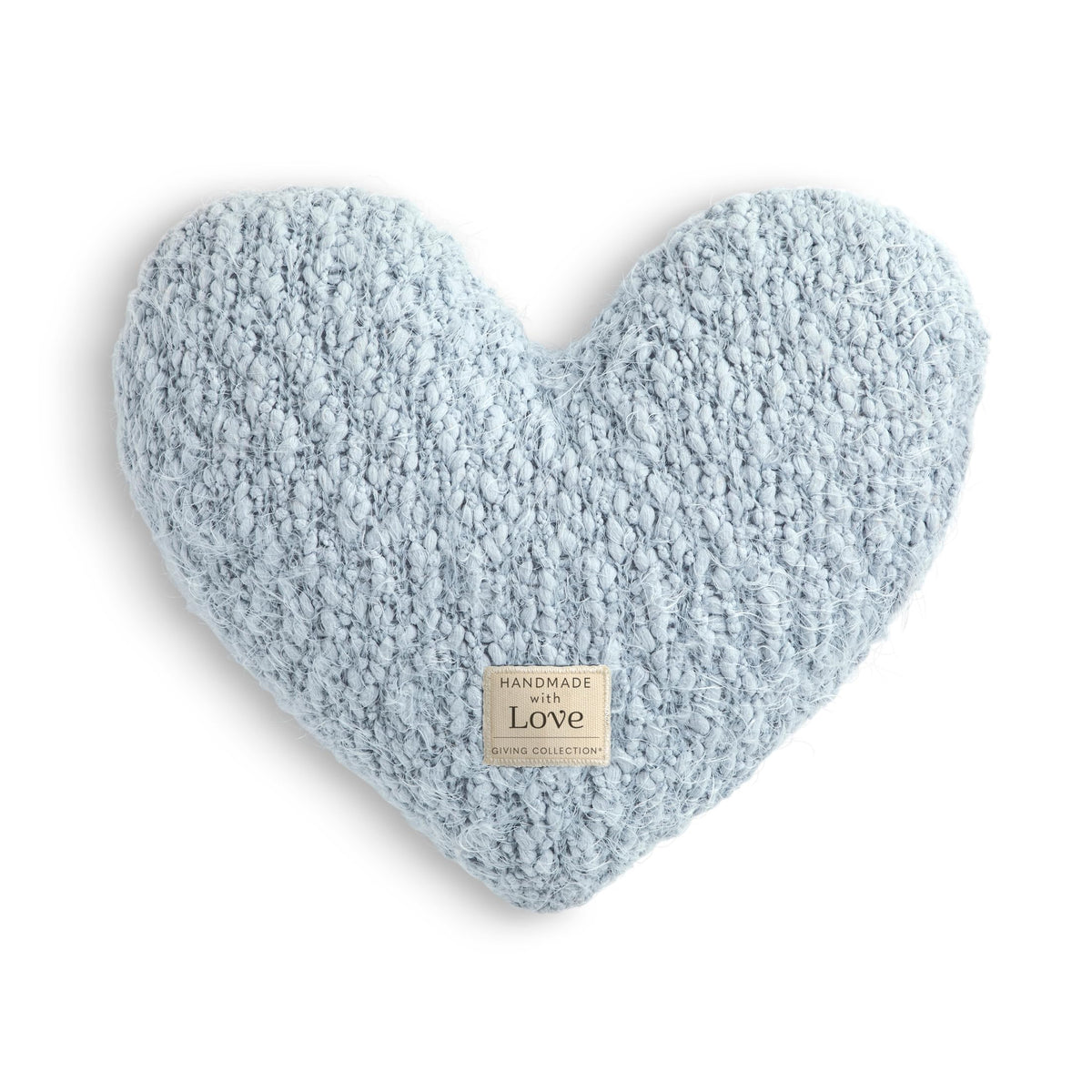DEMDACO Giving Collection Soft Blue Weighted Giving Heart 1 - DEMDACO Official Imagery - 1