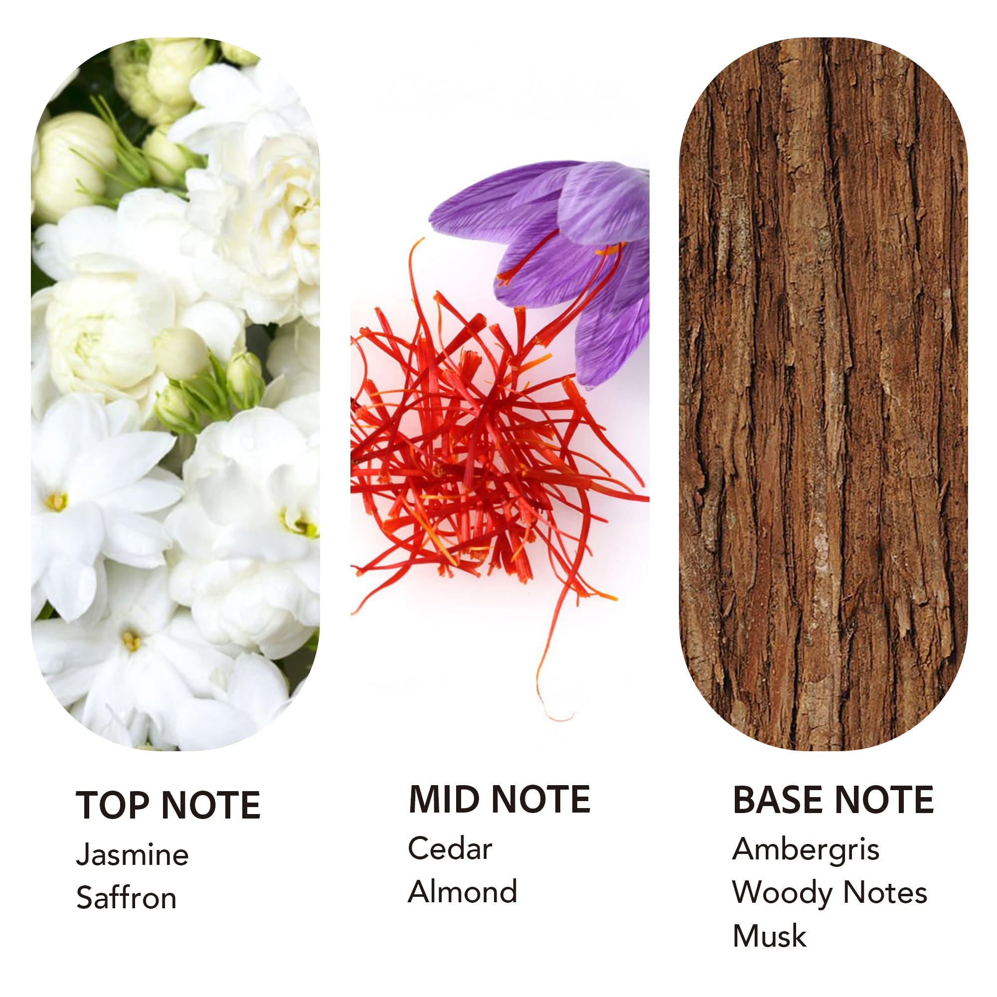 Baccarat Hotel Saffron Cedar diffuser oil by Scent Collection, 200ml bottle of essential oil with saffron and cedar scent.