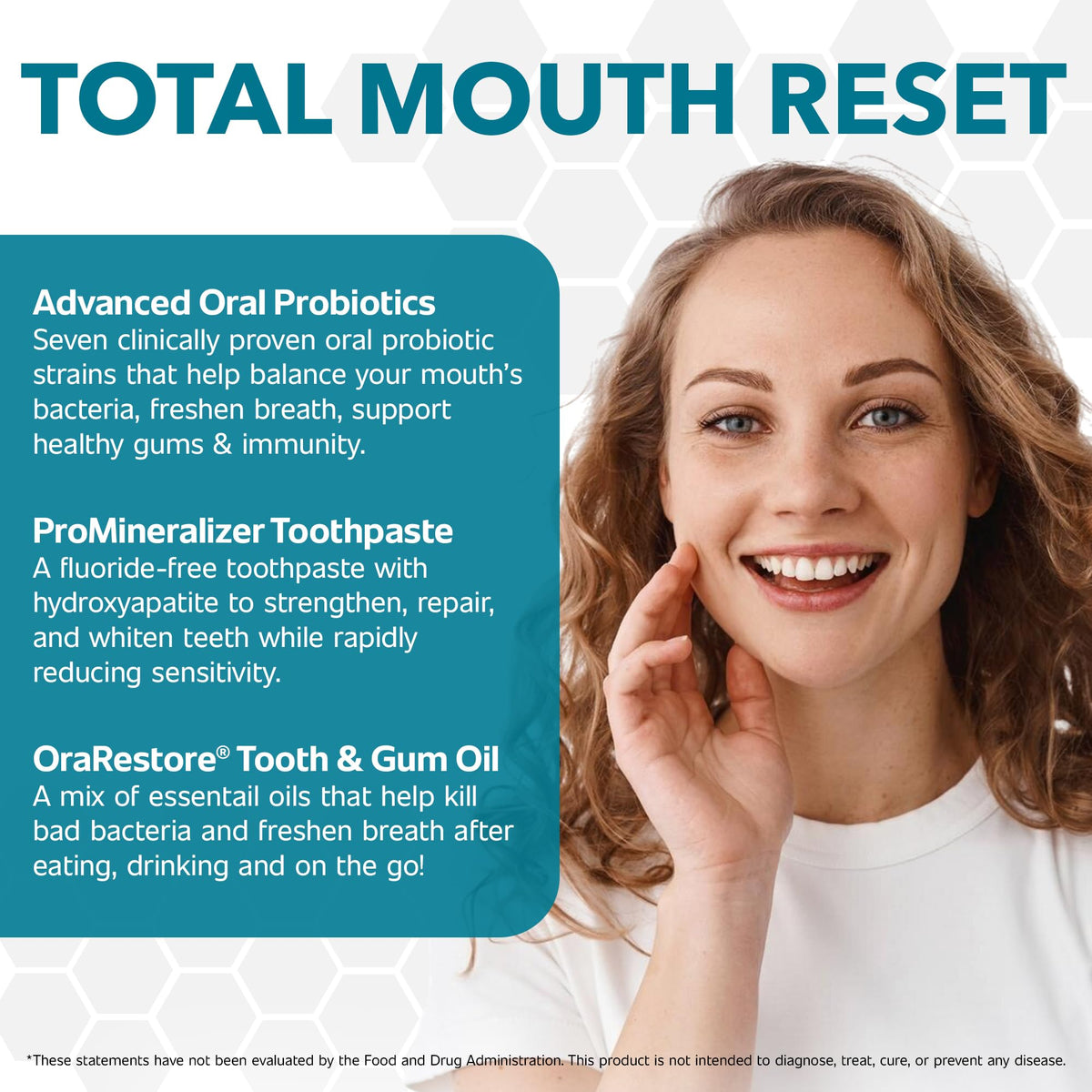 Dentist Formulated Oral Health System with Fluoride Free - Great Oral Health Official Imagery - 4