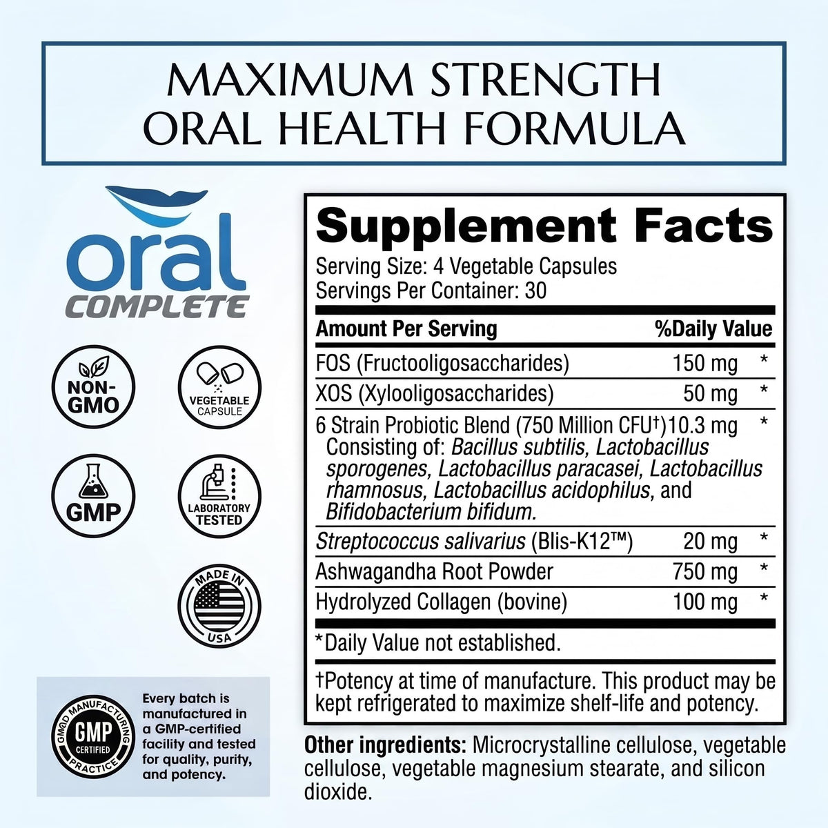 Oral Complete 11 in 1 Dental Probiotics Bad Breath Treatment - Instant Brands Official Imagery - 7