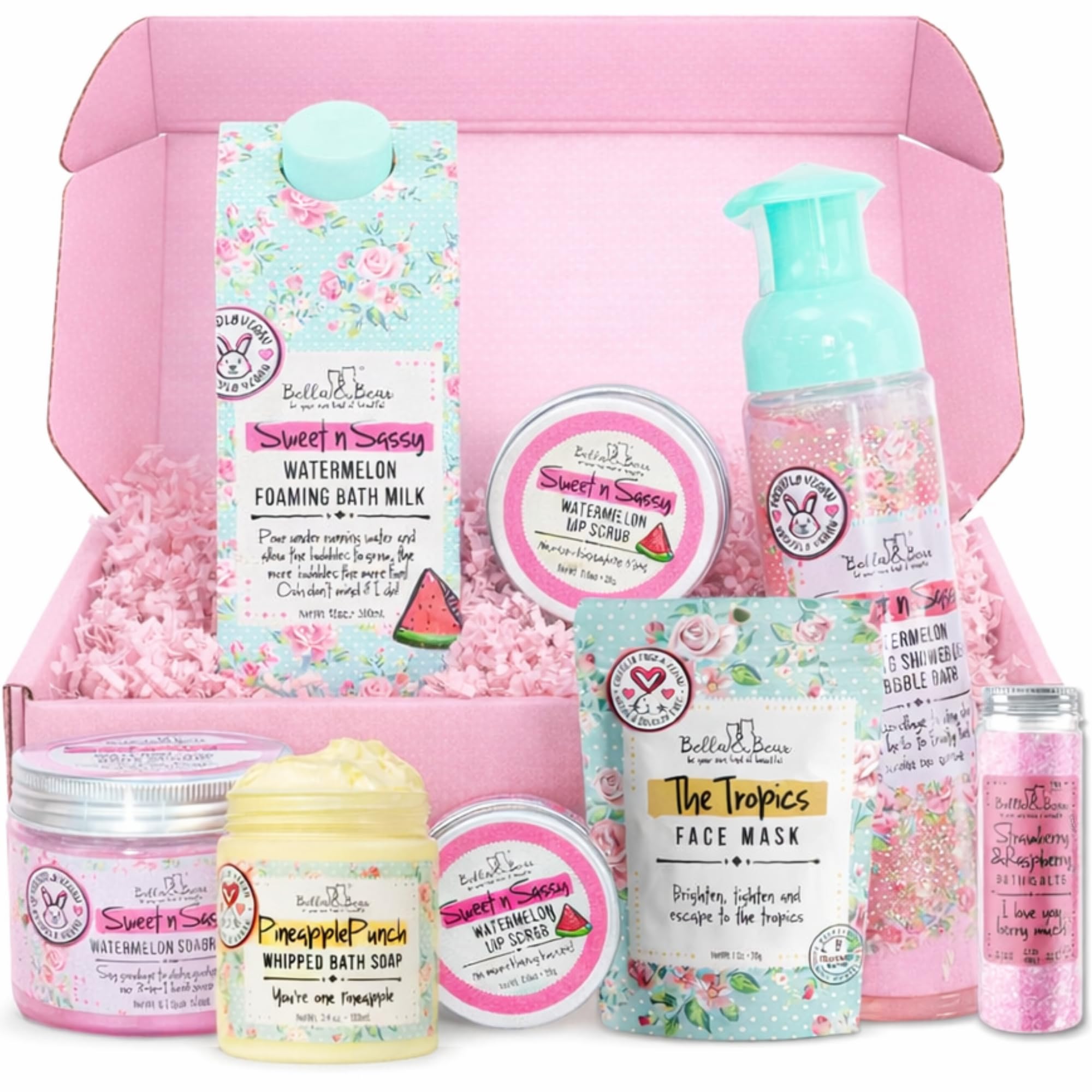 Bella & Bear Mini Mystery Box – Surprise Bath & Beauty Gift Set - Product Imagery