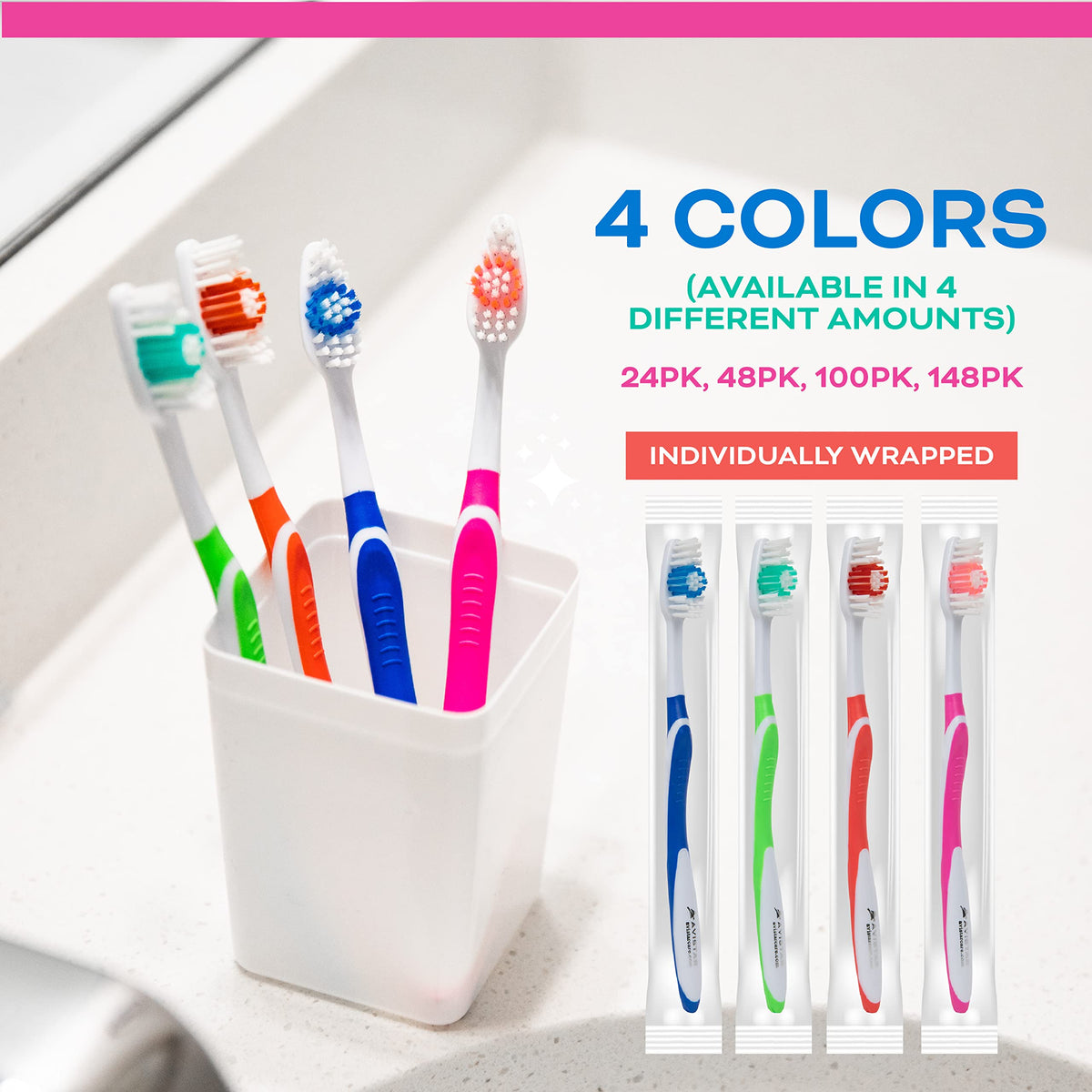 Avistar Bulk Toothbrushes Pack - Avistar Official Imagery - 4