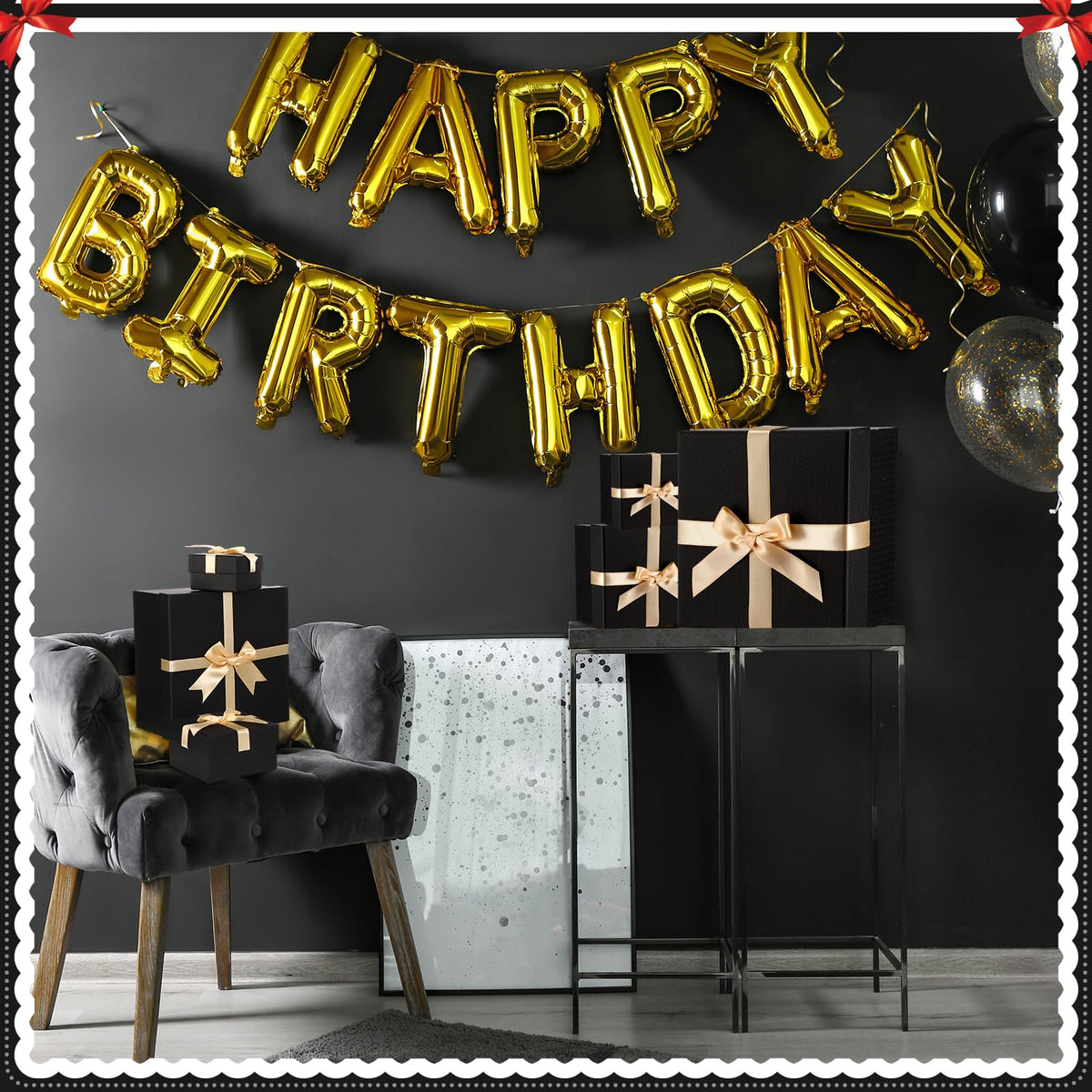 Chivertion 6 Pack Nesting Gift Boxes with Lids Ribbon Large - Chivertion Official Imagery - 7