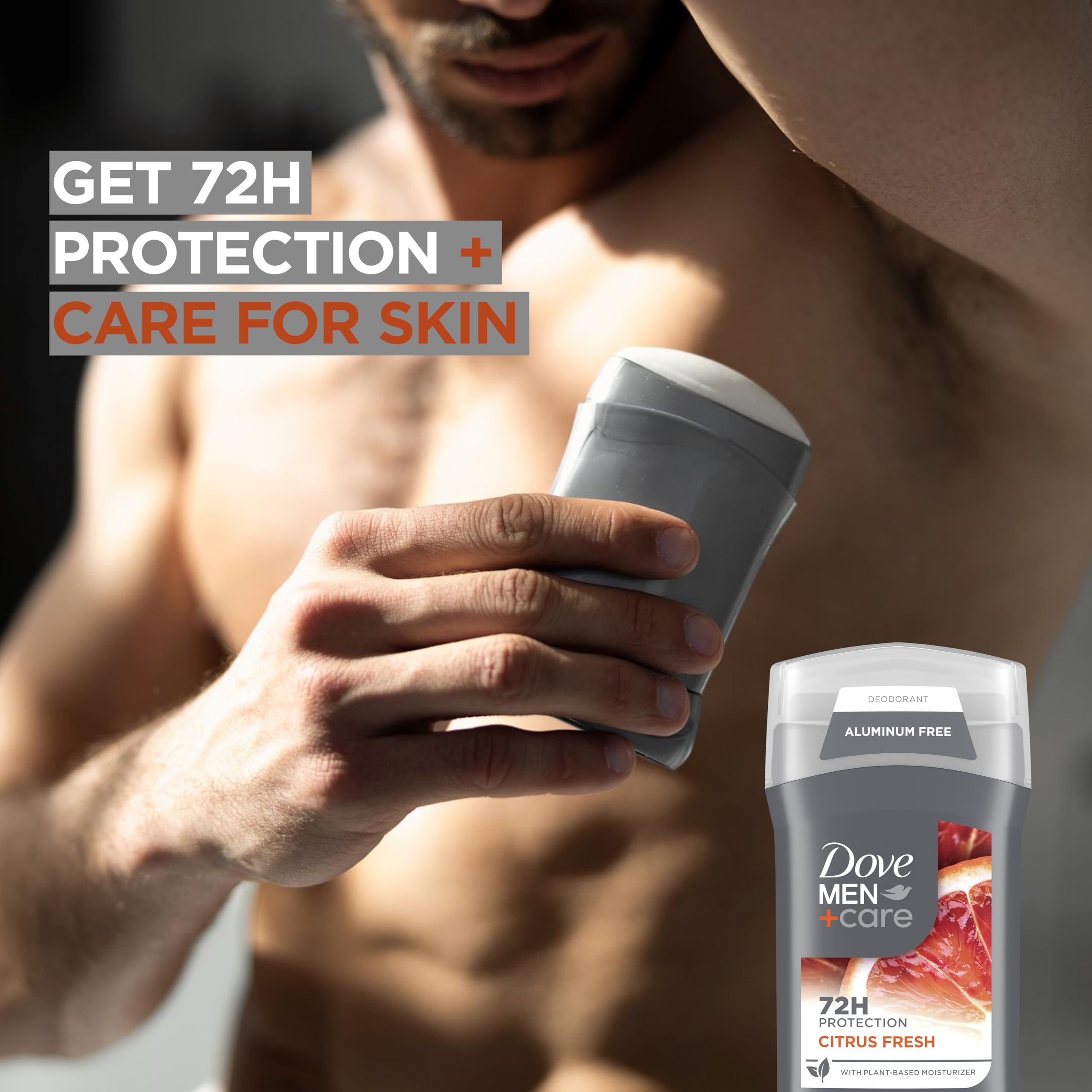DOVE MEN + CARE Deodorant for Men 3 Pack Summer Citrus Deodorant 3 oz