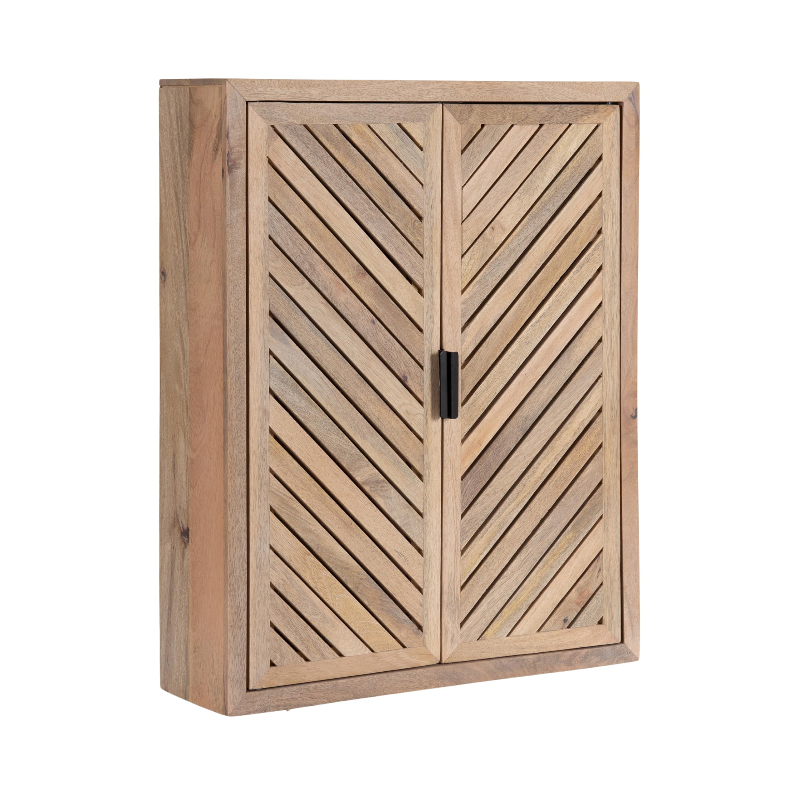 Kate and Laurel Mezzeta Decorative Modern Two-Door Floating - Product Imagery