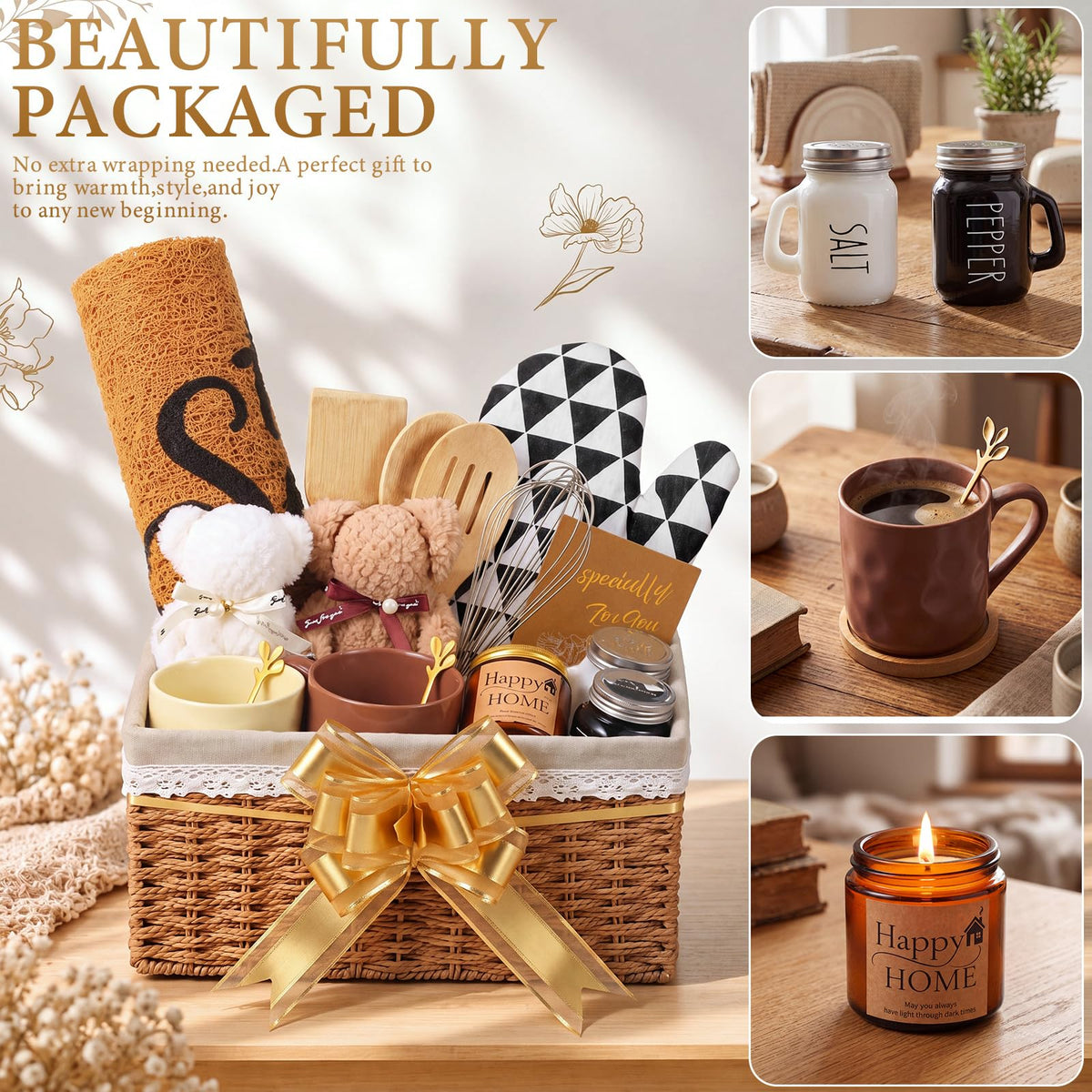 Housewarming Gift Basket Set for New Home - RimCereal Official Imagery - 4