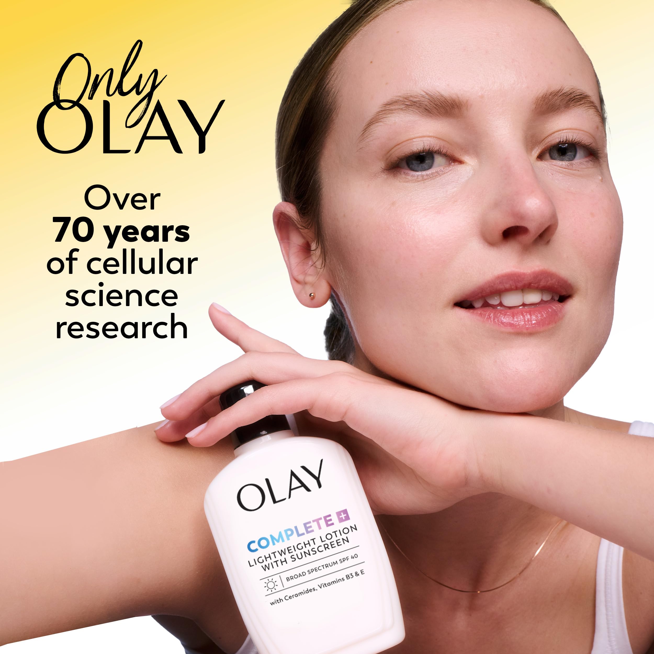 Olay Complete All Day UV Moisturizer with SPF 15 for normal skin, 2 oz bottle, pack of 3, featuring sunscreen protection