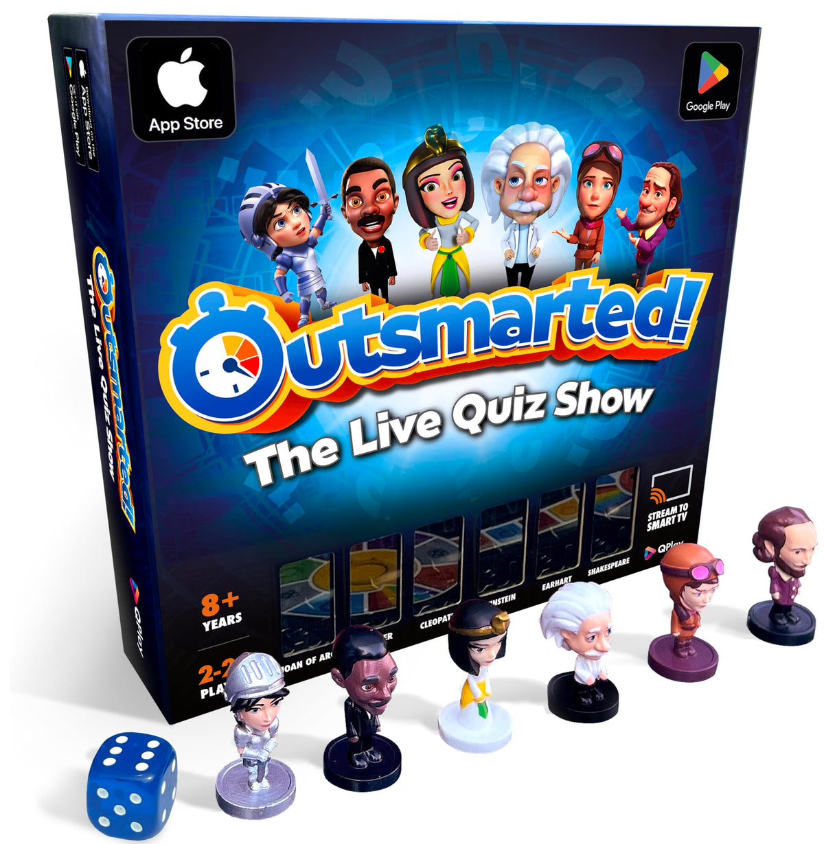 Outsmarted App Connected Live Quiz Show Board Game - OUTSMARTED! Official Imagery - 2