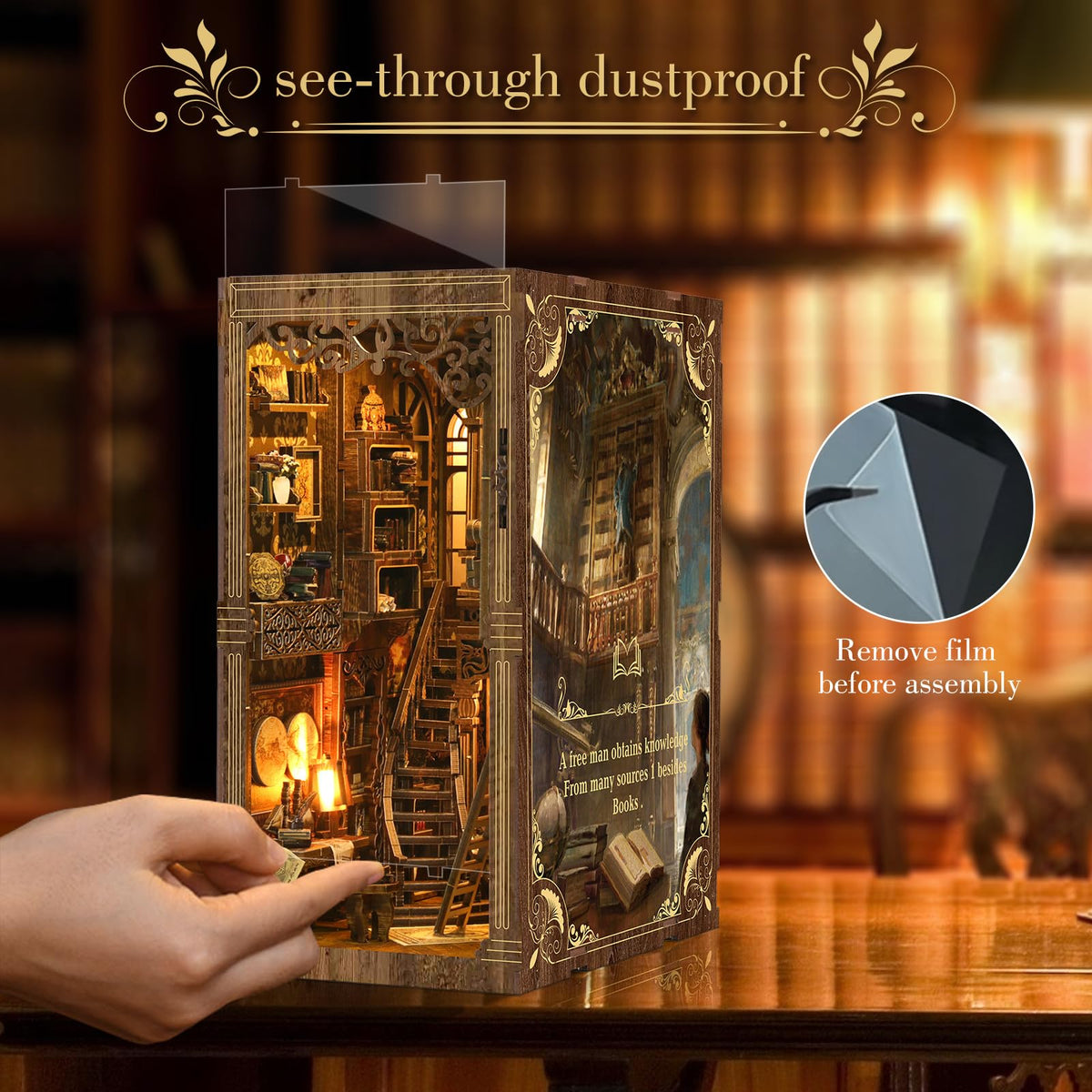 Book Nook Kit - Cuiwos Official Imagery - 5