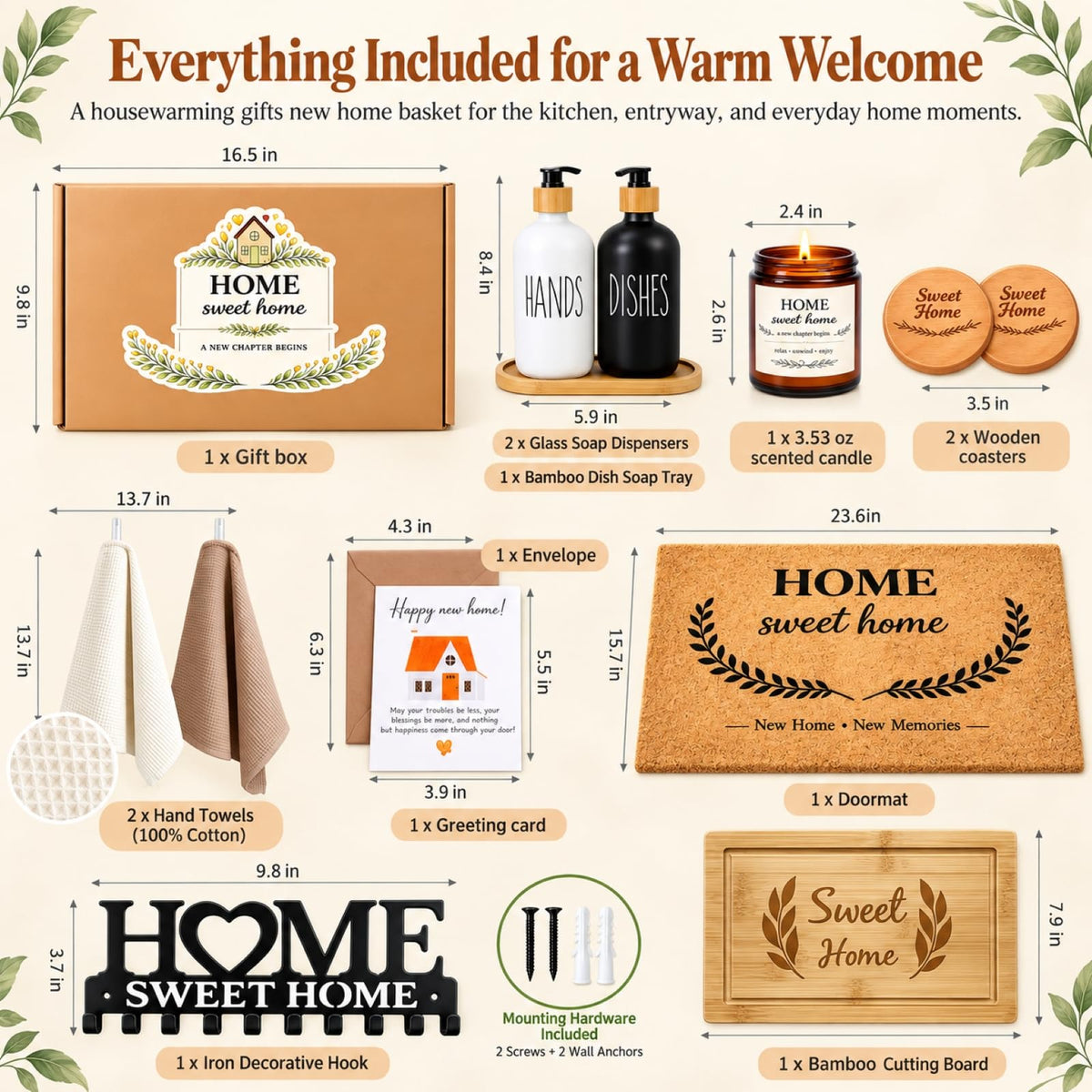 Housewarming Gifts New Home Basket House Warming Gifts New - DancyLoad Official Imagery - 5