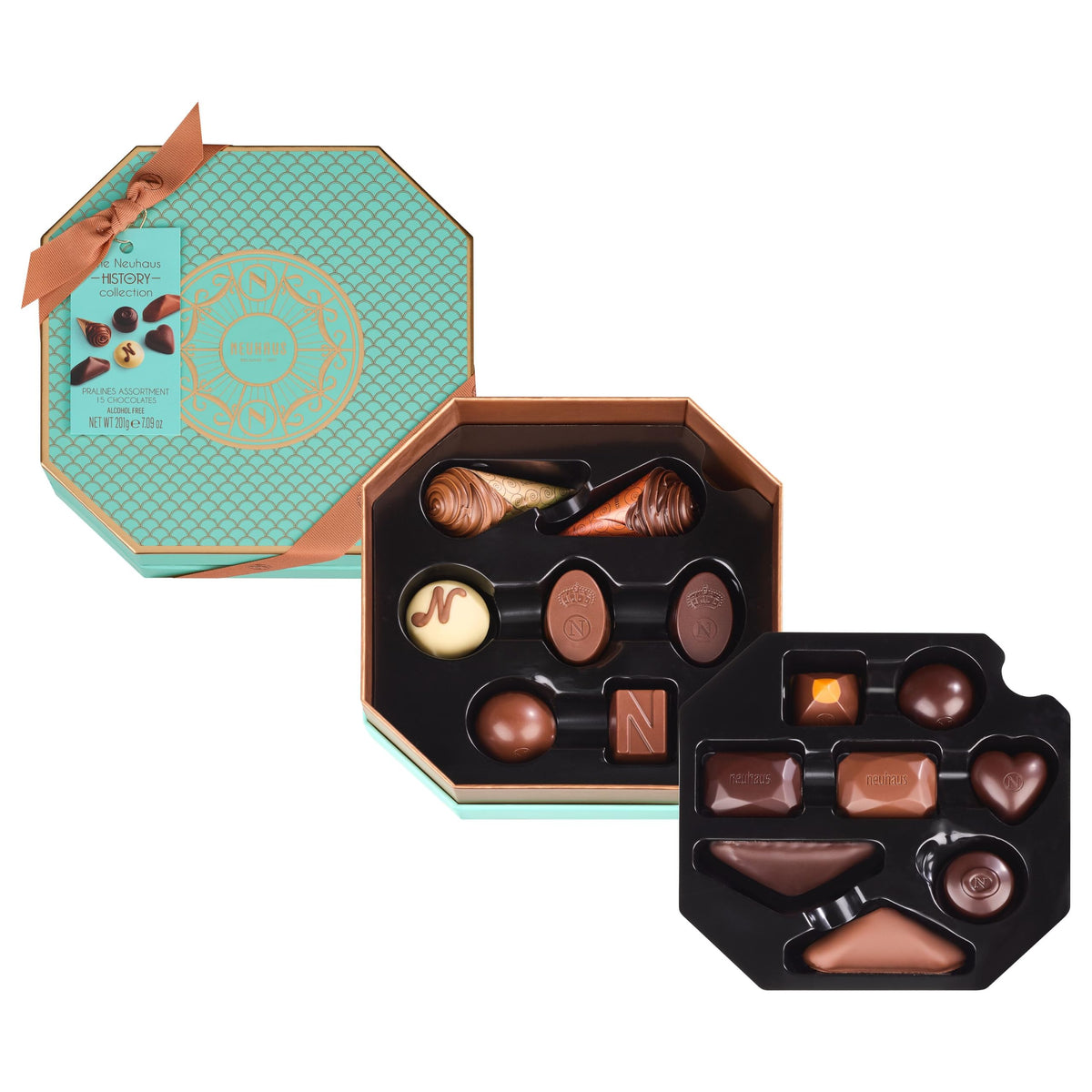 Neuhaus History Collection Belgian Chocolate Gift Box 15 - NEUHAUS Official Imagery - 3
