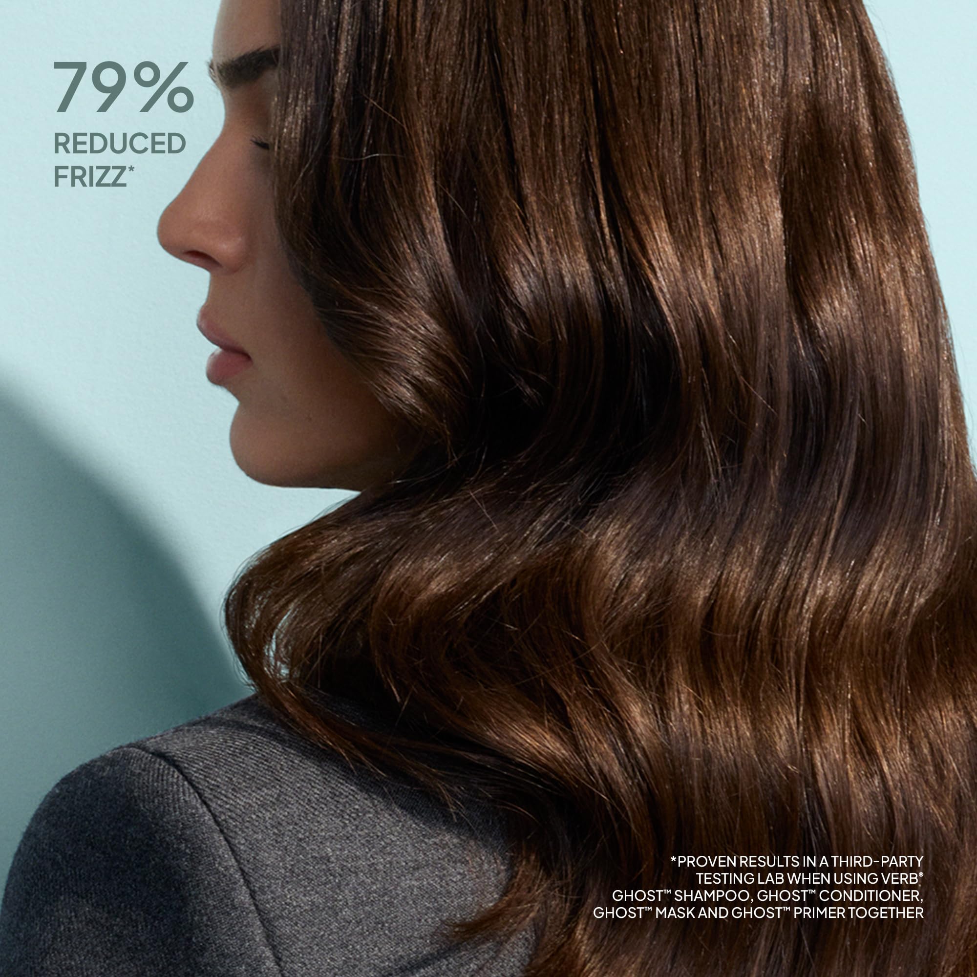 VERB Ghost Primer weightless heat protectant cream in 4oz jar, designed for hair styling and heat protection.