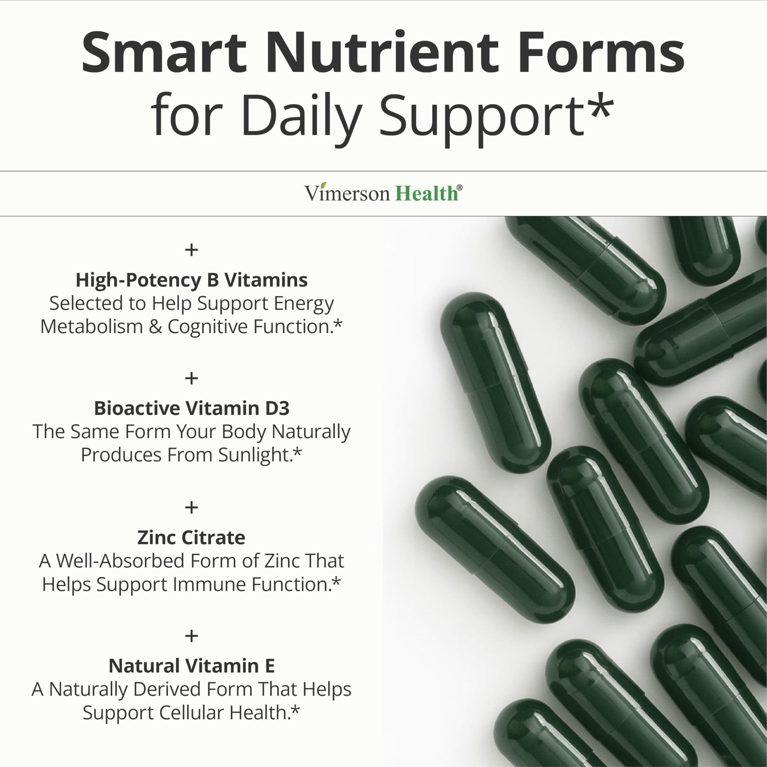 Vimerson Health Women's Multivitamin – Energy & Focus