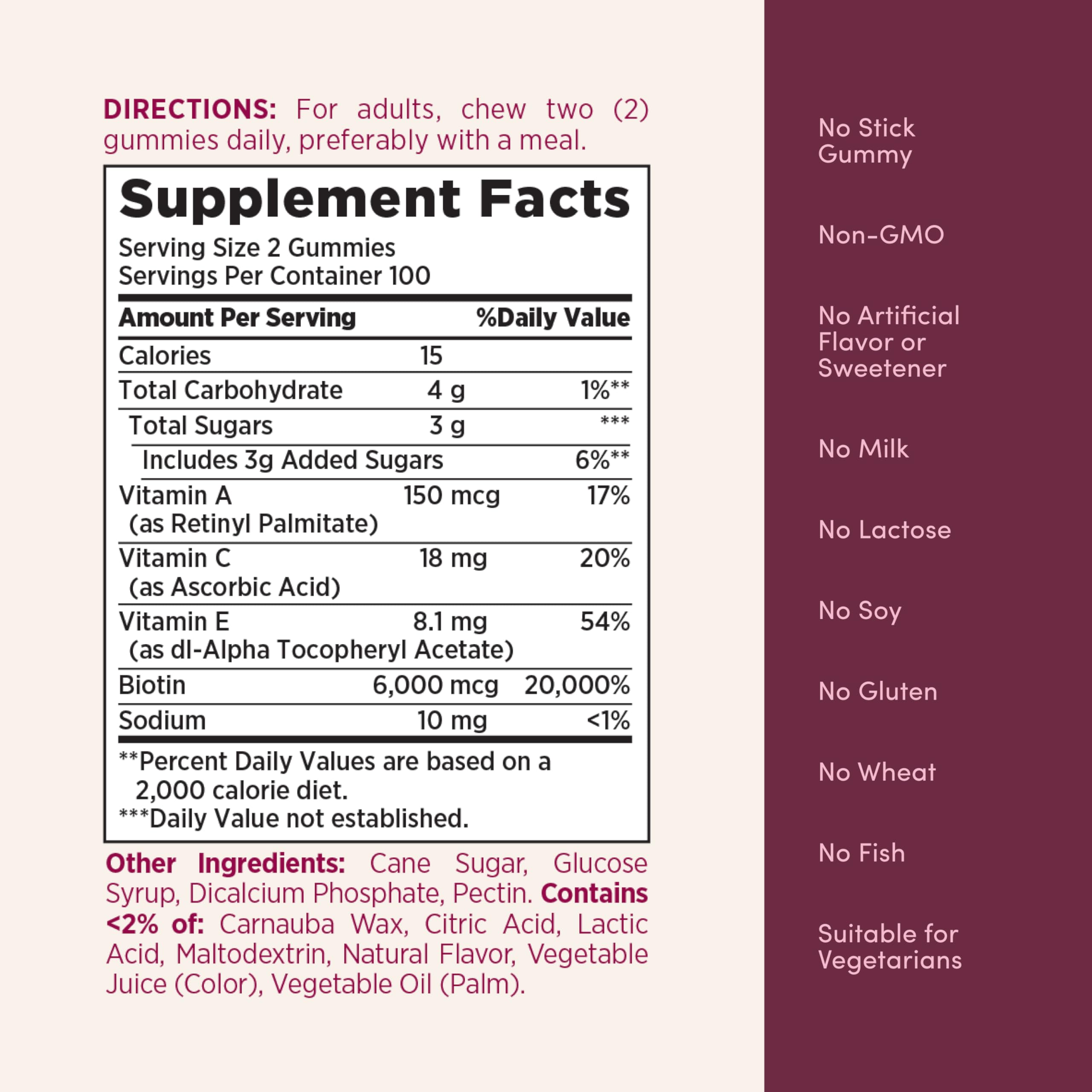 Nature's Bounty Advanced Hair Skin & Nails Gummies