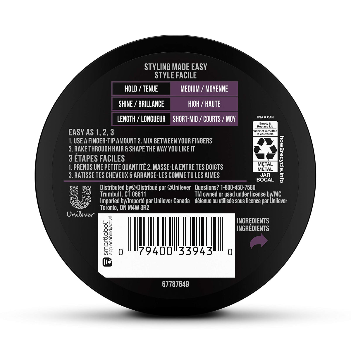 AXE Hair Pomade for Men For a Clean Cut Look Classic Easy to - AXE Official Imagery - 3