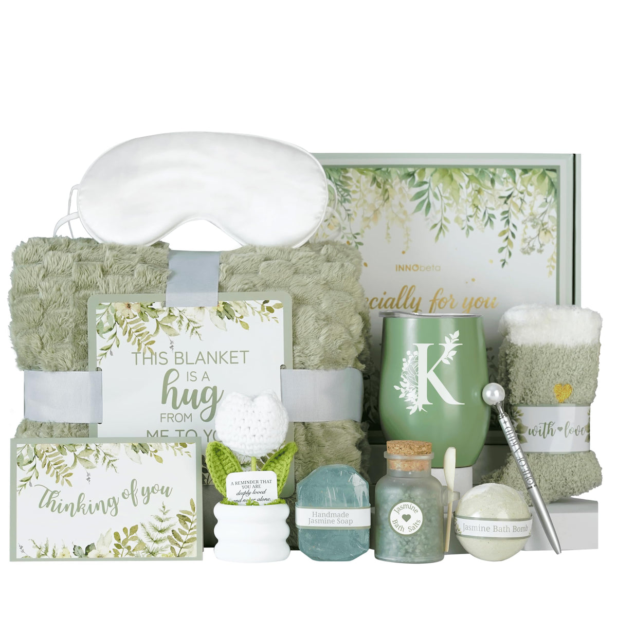 InnoBeta Personalized Gift Baskets for Women who Have - InnoBeta Official Imagery - 1