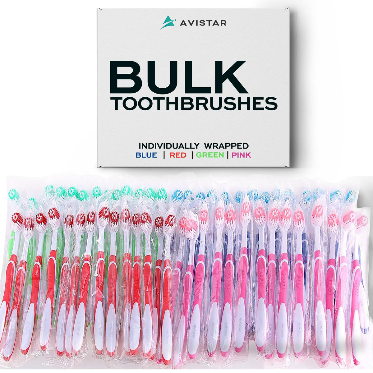 Avistar Bulk Toothbrushes Pack - Avistar Official Imagery - 1