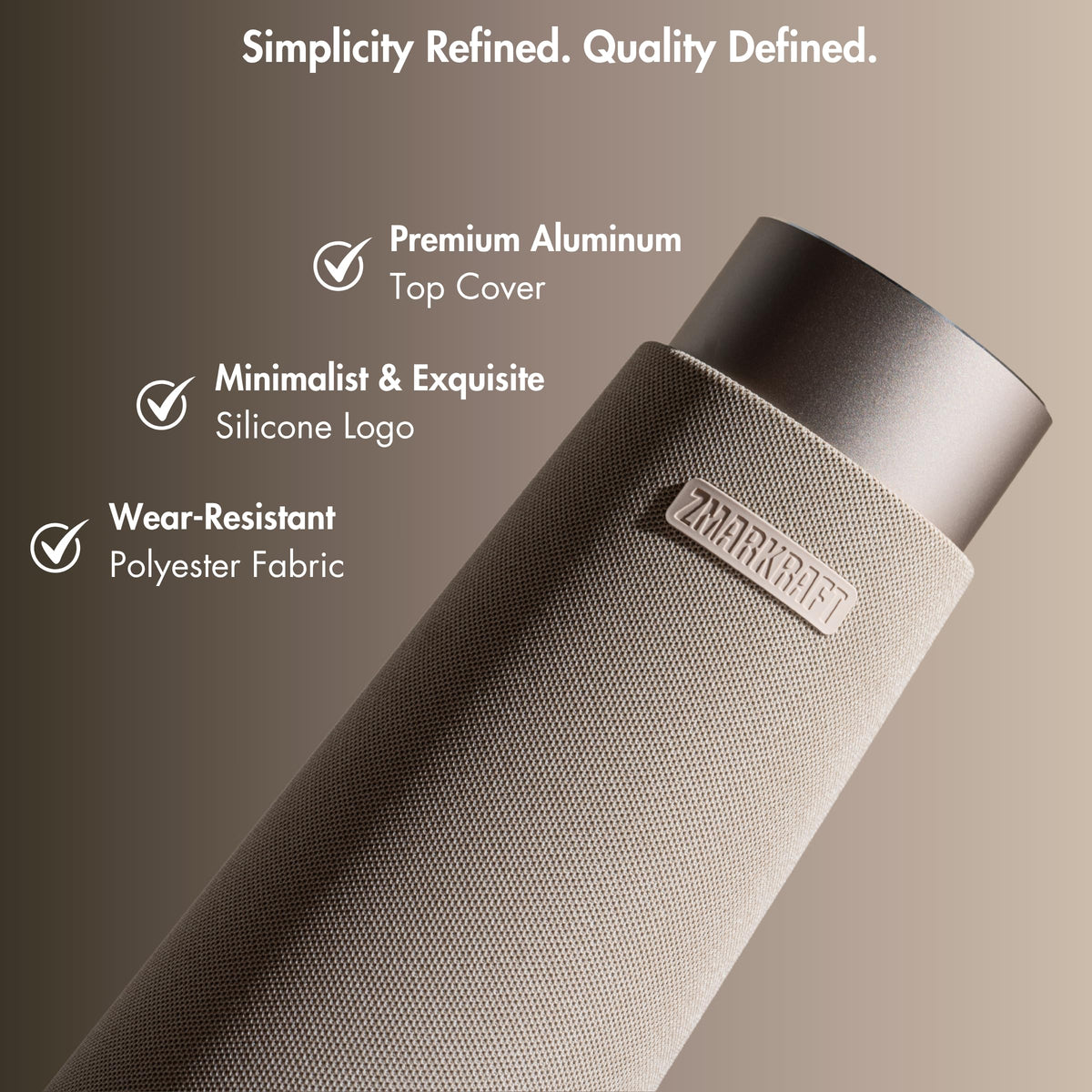 ZMARKRAFT Waterless Essential Oil Diffuser with Ambient Lighting & Built-in Speaker – back view and specifications