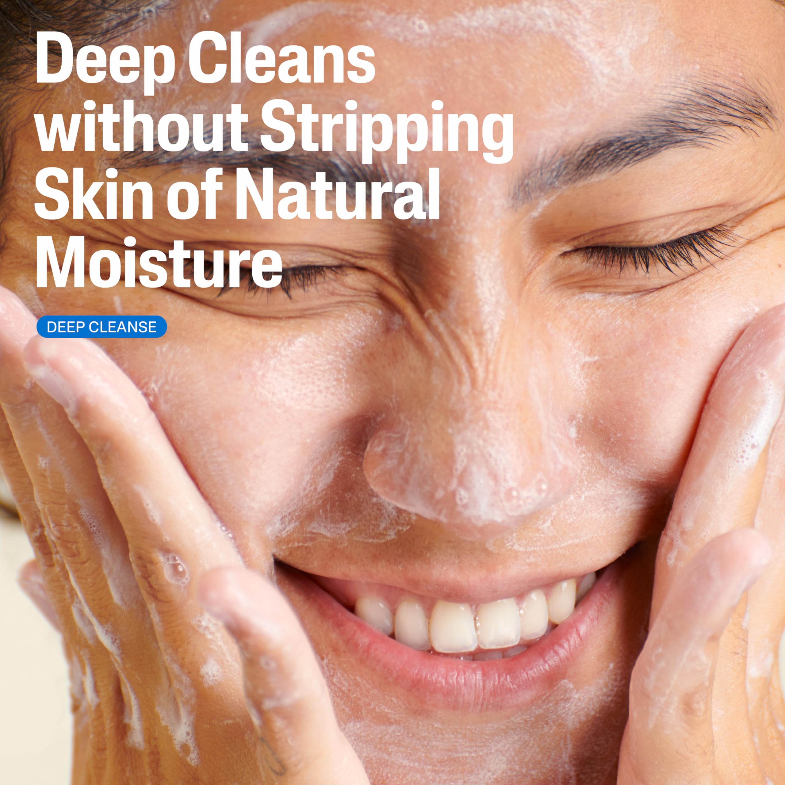 Cetaphil Daily Facial Cleanser for oily and combination skin, 16oz bottle with pump, gentle skin cleaning agent.