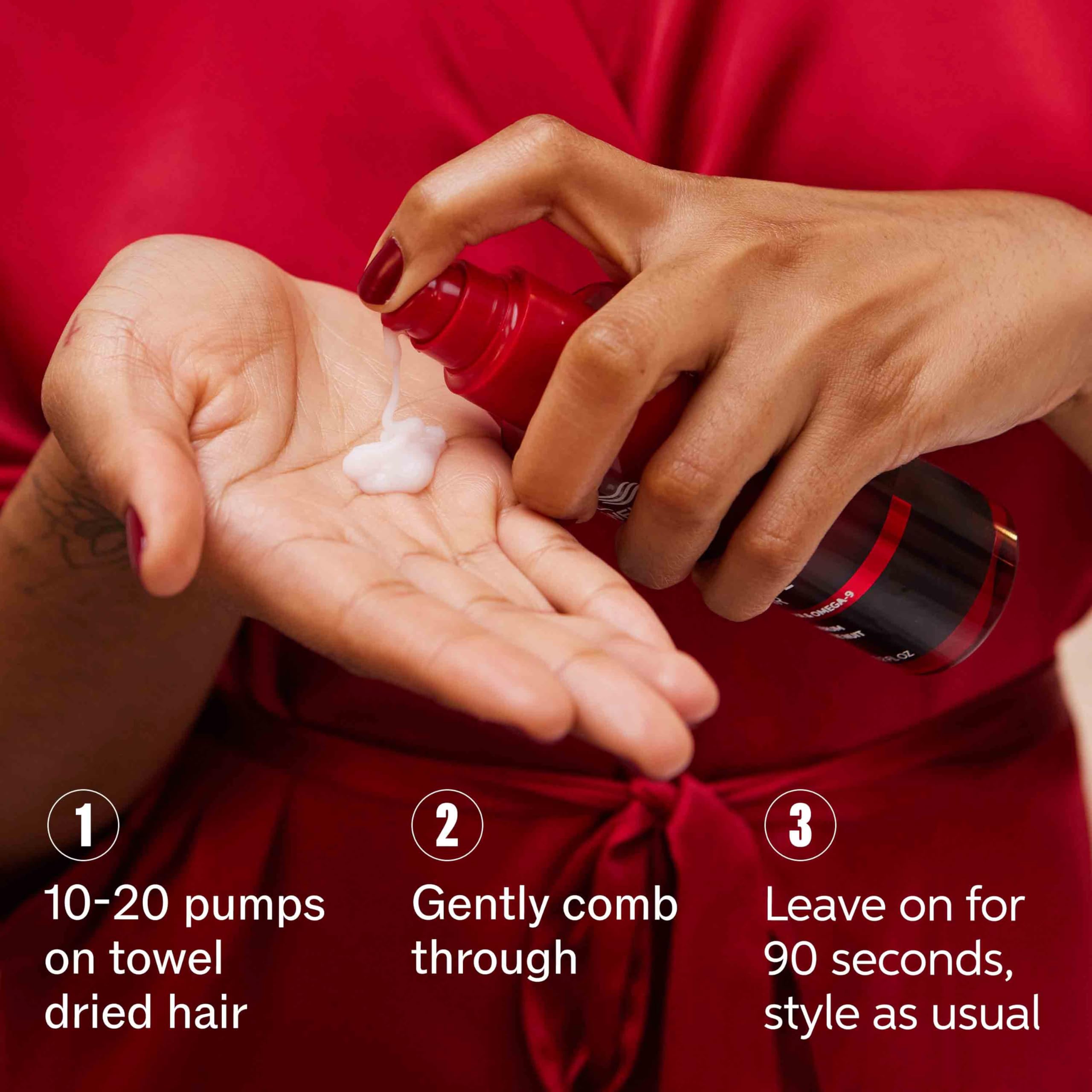 Wella Professionals Ultimate Repair Night Serum for hair, showing the sleek serum bottle with product labeling.