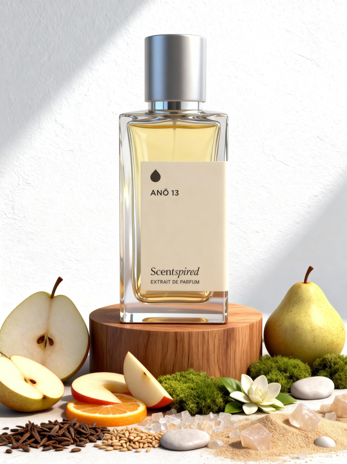 An 13 Unisex Long Lasting Extrait de Parfum Pear Musk 100ml - SCENTSPIRED Official Imagery - 8