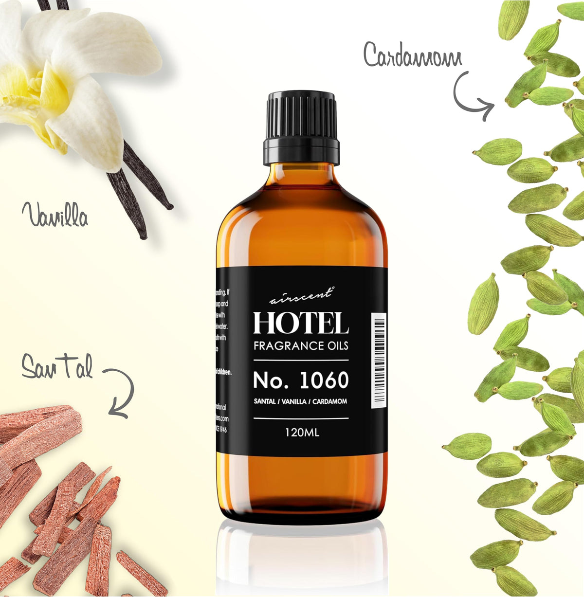 Air-Scent AirScent Hotel Diffuser Oil Gift Set - Santal Scents 3 Pack - 120 mL – alternate angle