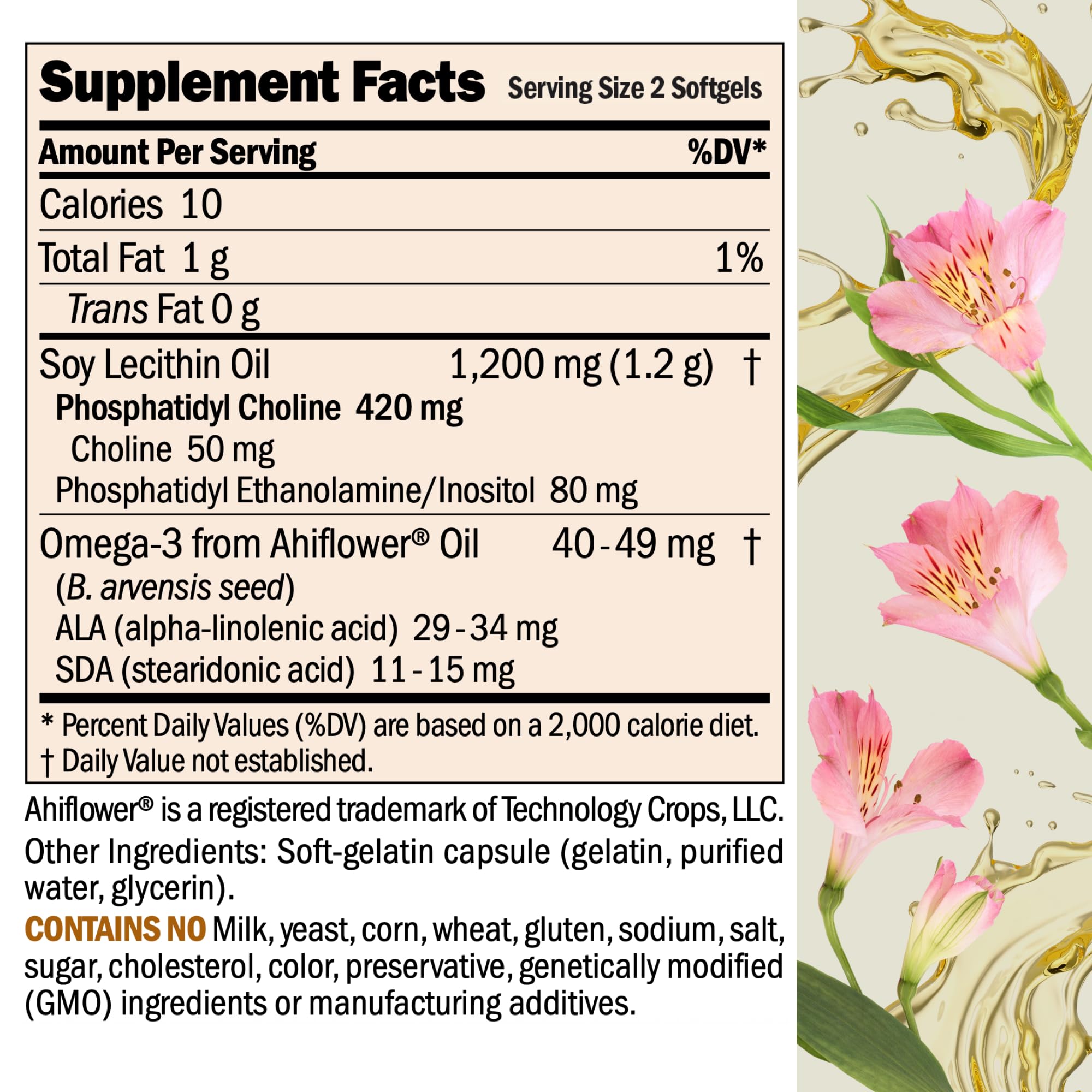 Andrew Lessman ProCaps PC Liver & Brain Benefits 360 Softgels