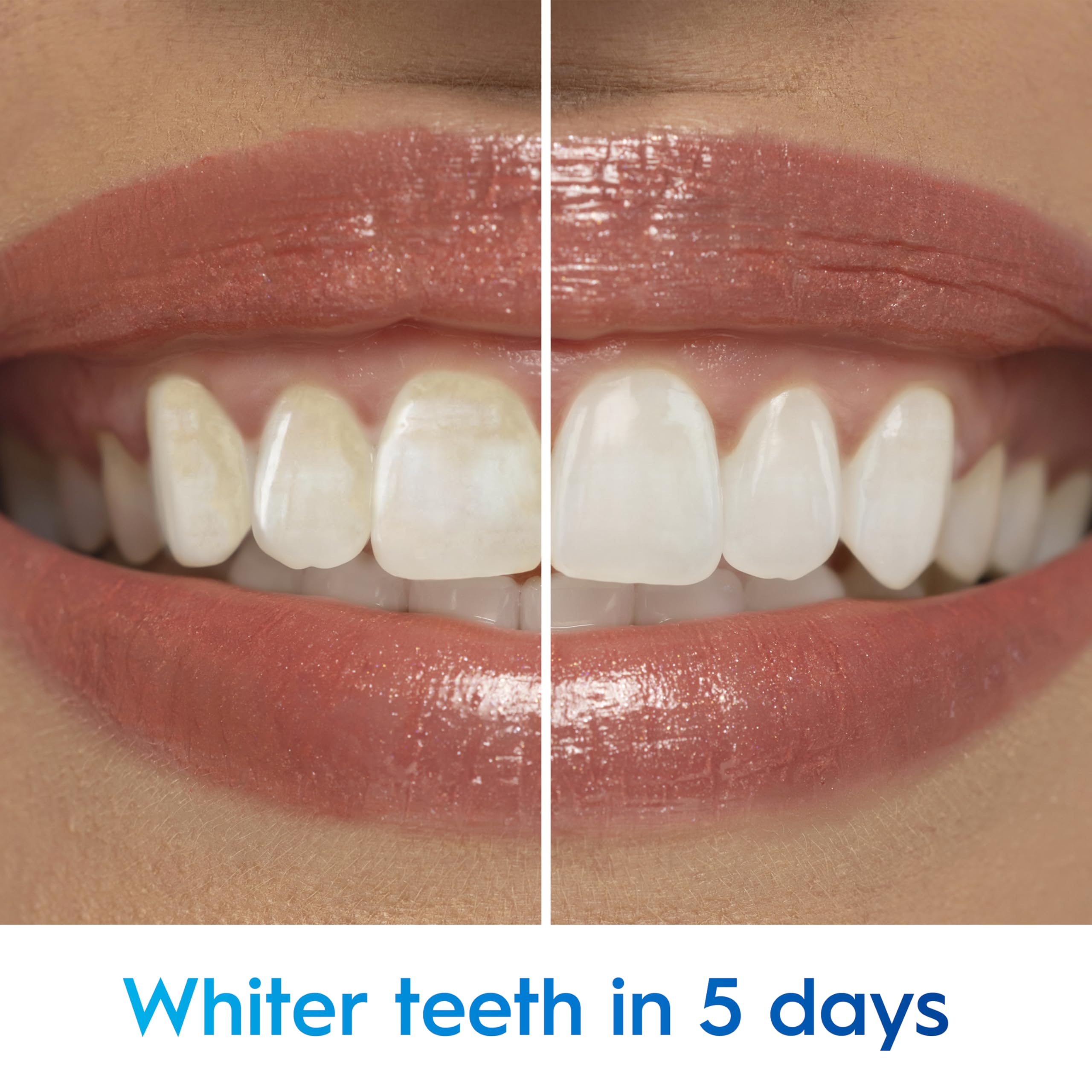 Crest 3D White Advanced, Teeth Whitening Toothpaste for Adults, 3.7 oz, 4 Pack, Cavity Protection Fluoride Toothpaste, Strengthens Enamel, Travel Size Toiletries