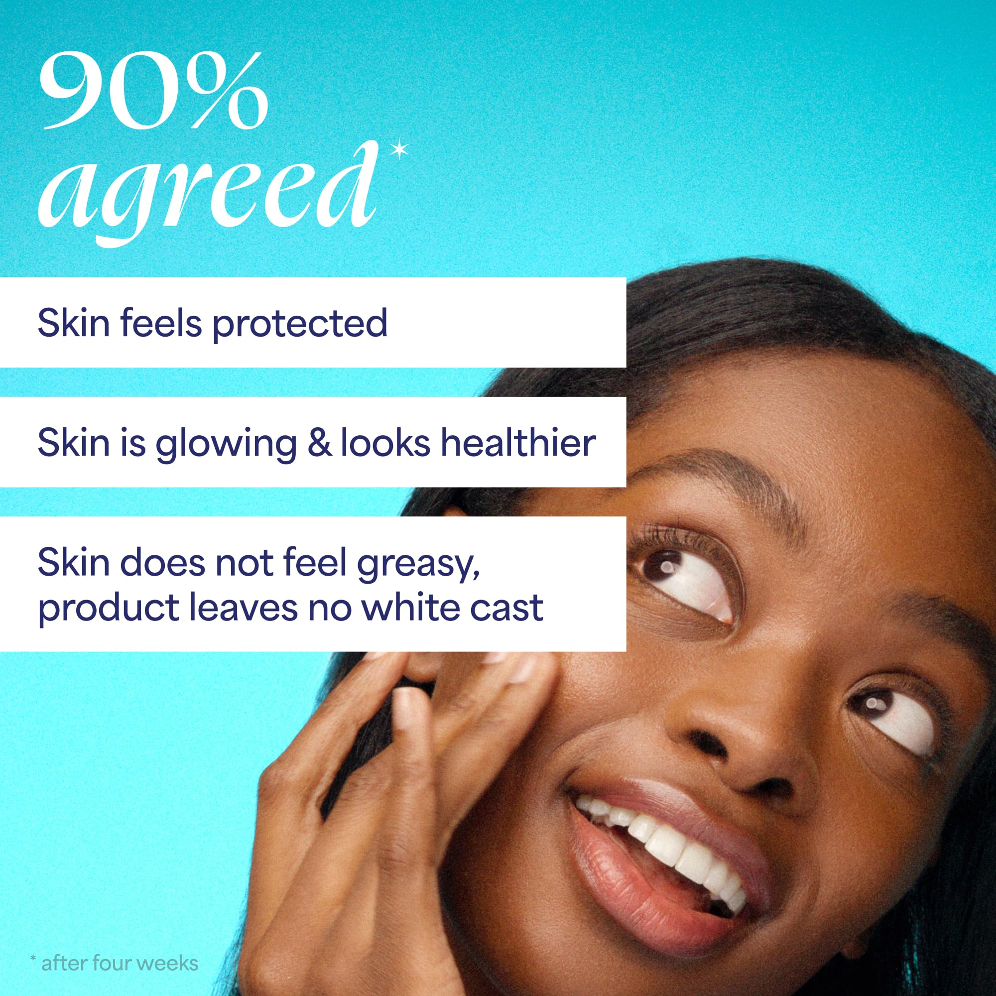 TULA Protect + Glow Daily Sunscreen SPF 30 gel tube with broad-spectrum SPF 30 and hydrating formula, 1.7oz.