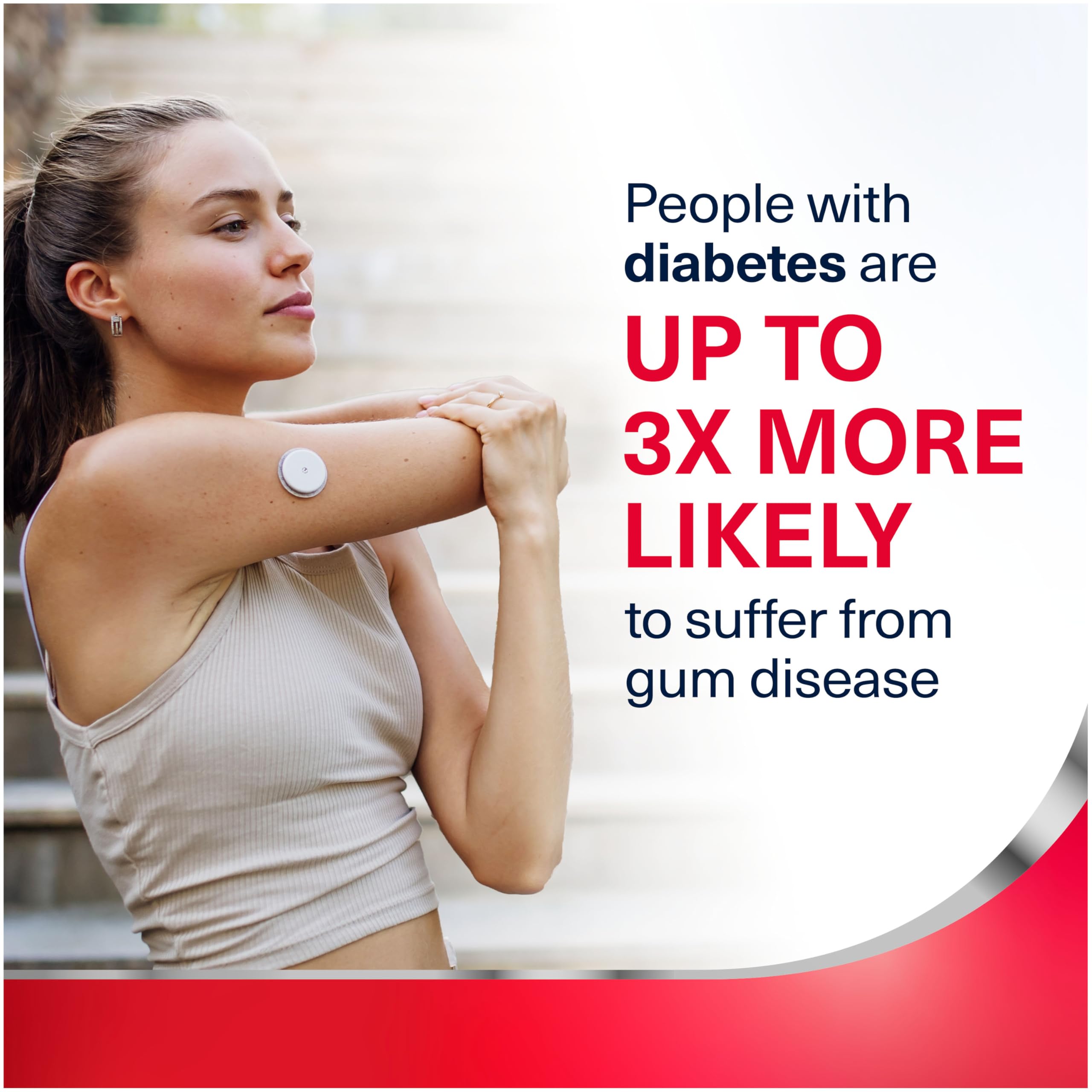 Parodontax Teeth Whitening Toothpaste, to Help Bleeding Gums, 3.4 Oz x 3