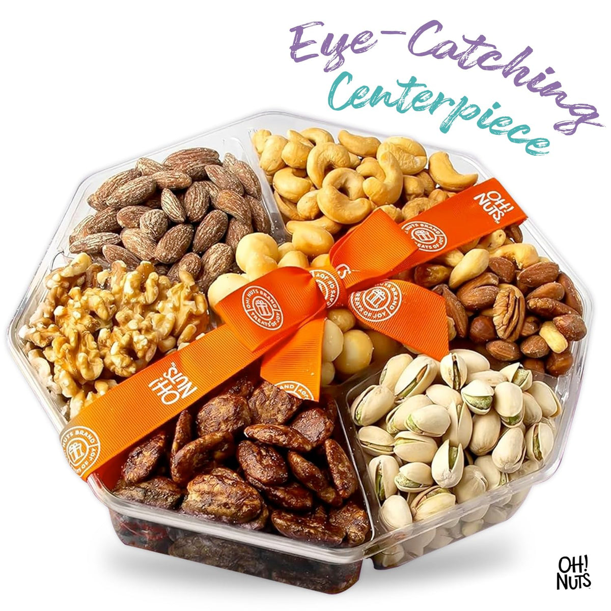 Oh Nuts 7 Variety Nuts Gift Basket - Oh! Nuts Official Imagery - 8