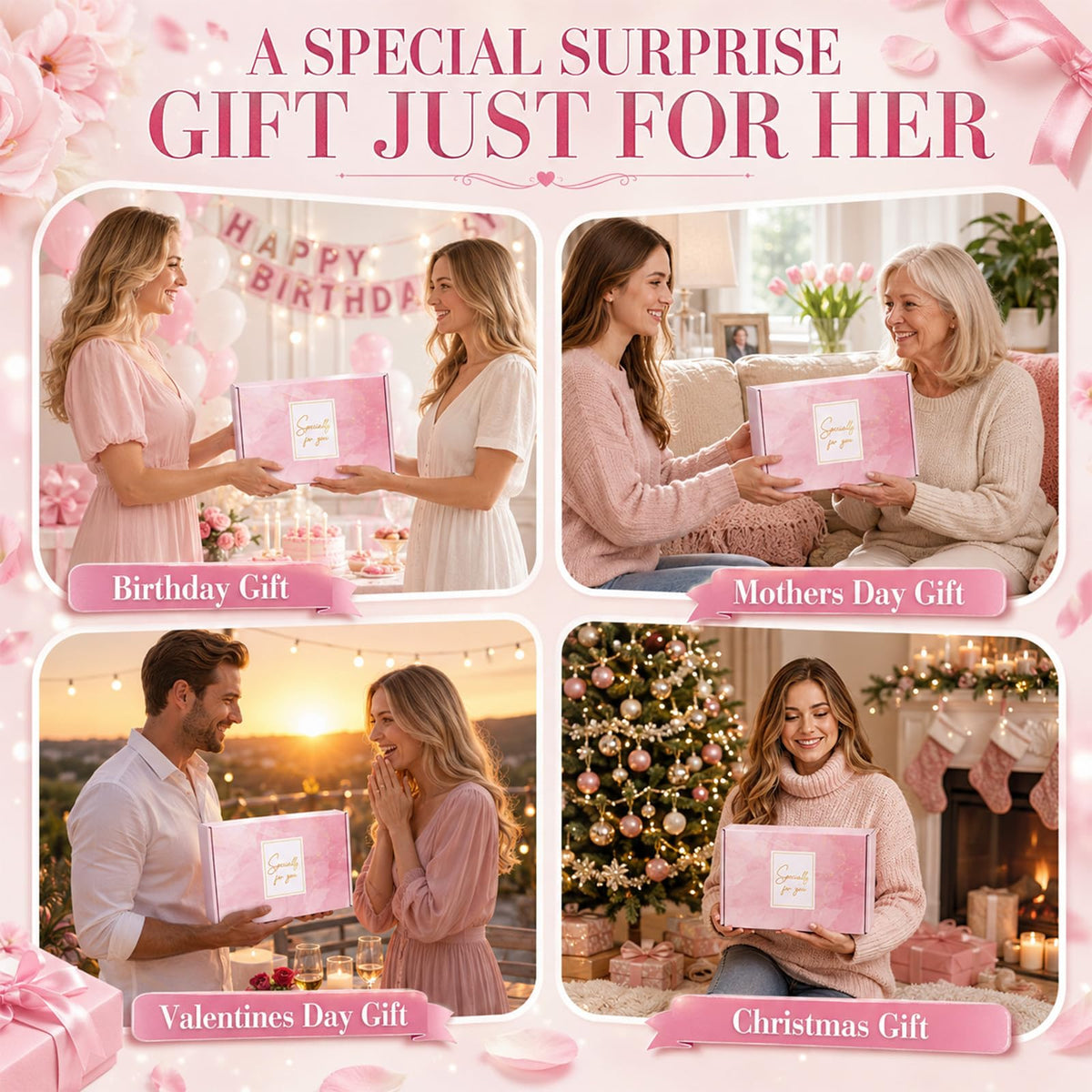 14 Pcs Birthday Gifts for Women Relaxing SPA Robe Sets - gisgfim Official Imagery - 7
