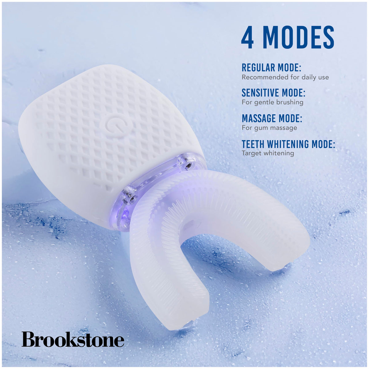 Brookstone - Health & Beauty Device with Personal Care Tool for Home Use – packaging and label