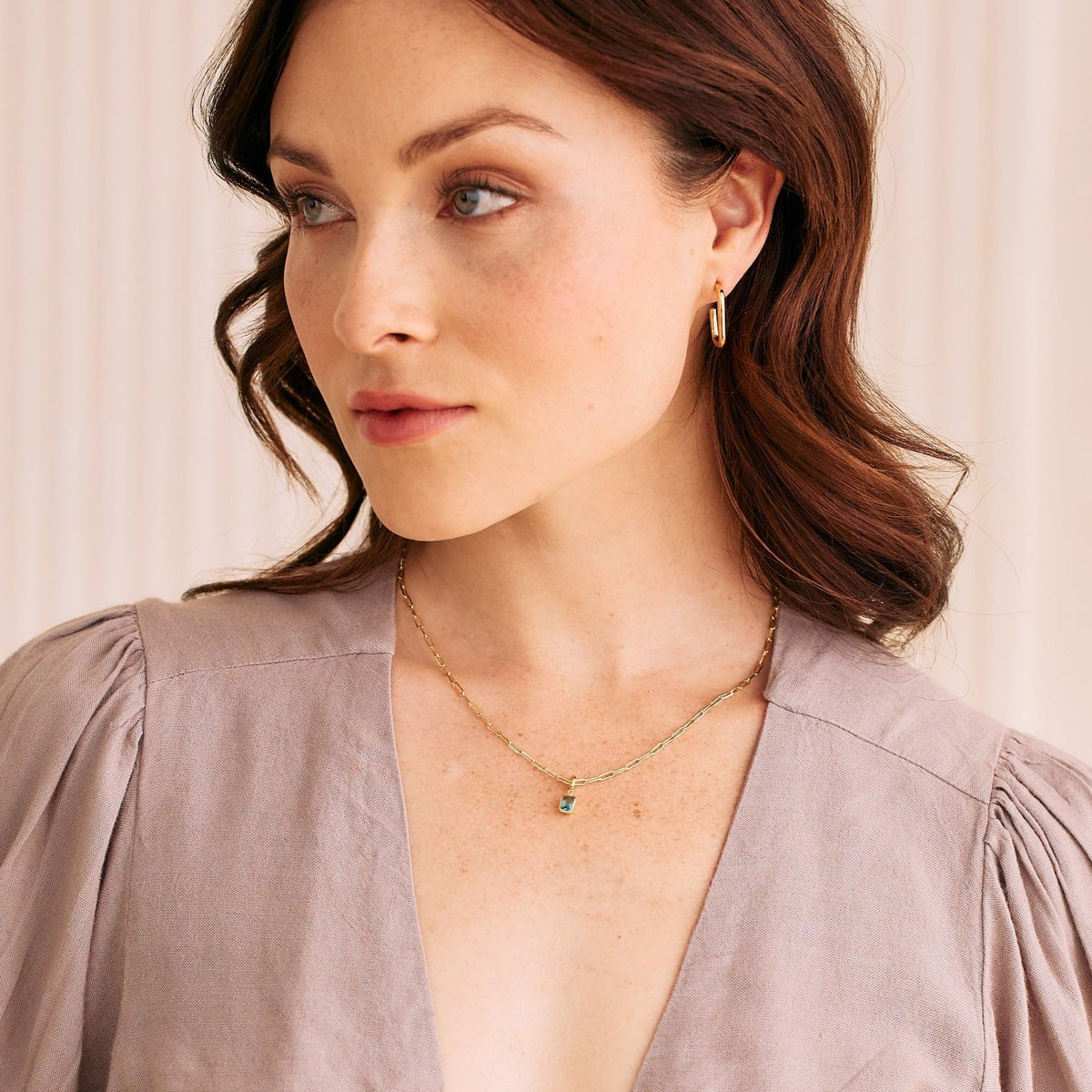 Brook & York Mackenzie Birthstone Necklace - Gifts for Mom – packaging and label