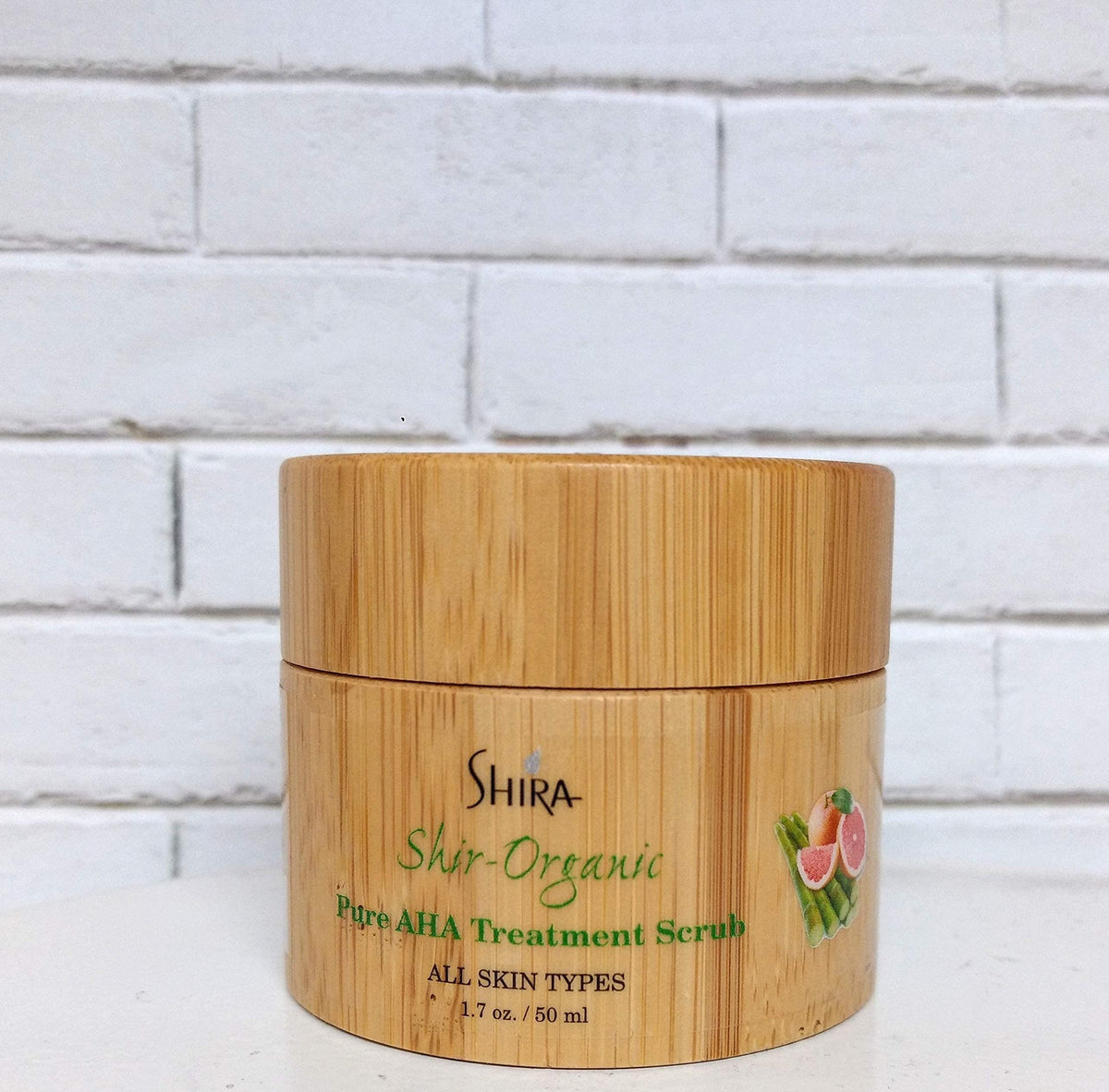 Shira Organic Pure AHA Treatment Scrub Natural Scrub For - Shira Official Imagery - 7
