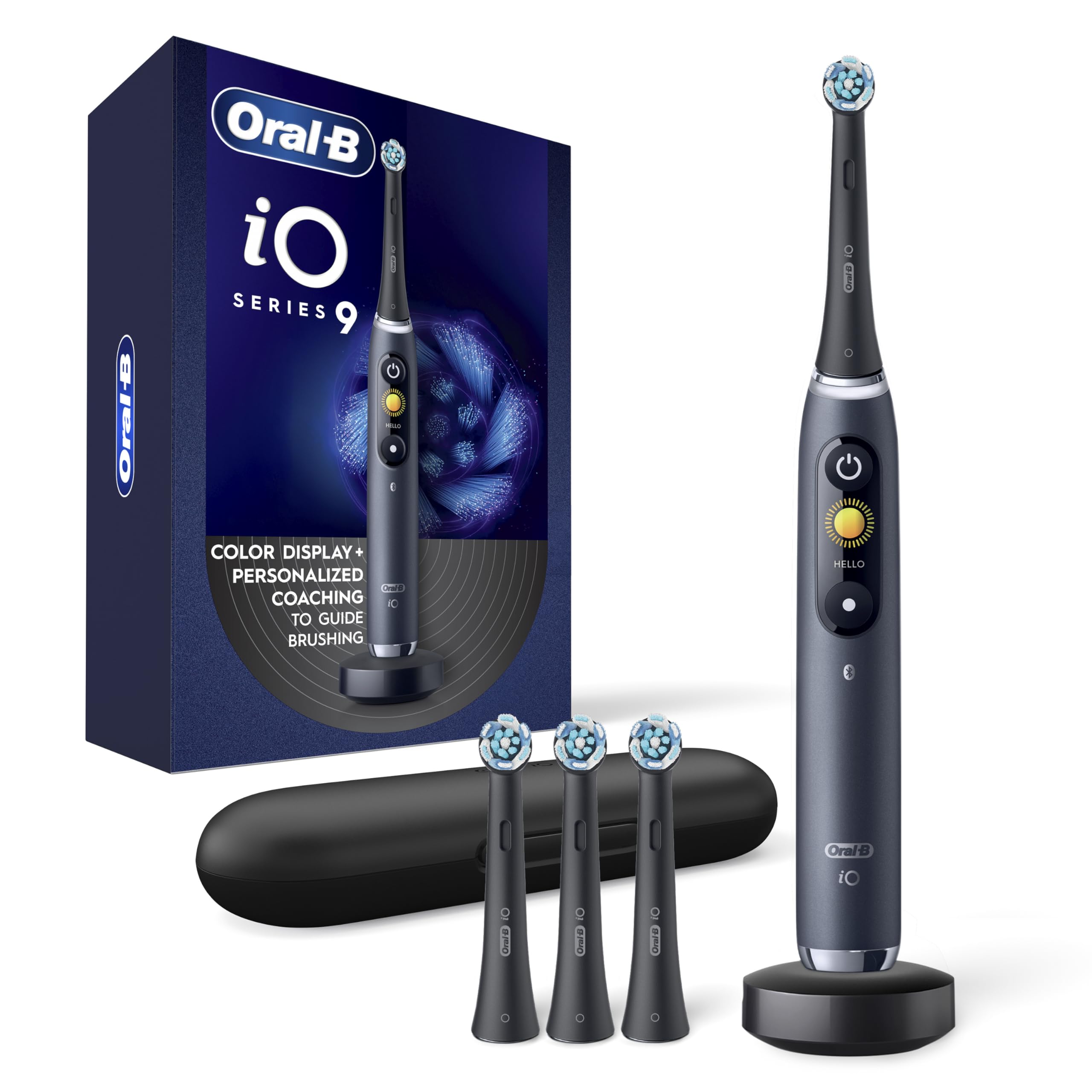 Oral-B Rechargeable Electric Toothbrush, iO Series 9 Genius, - Product Imagery