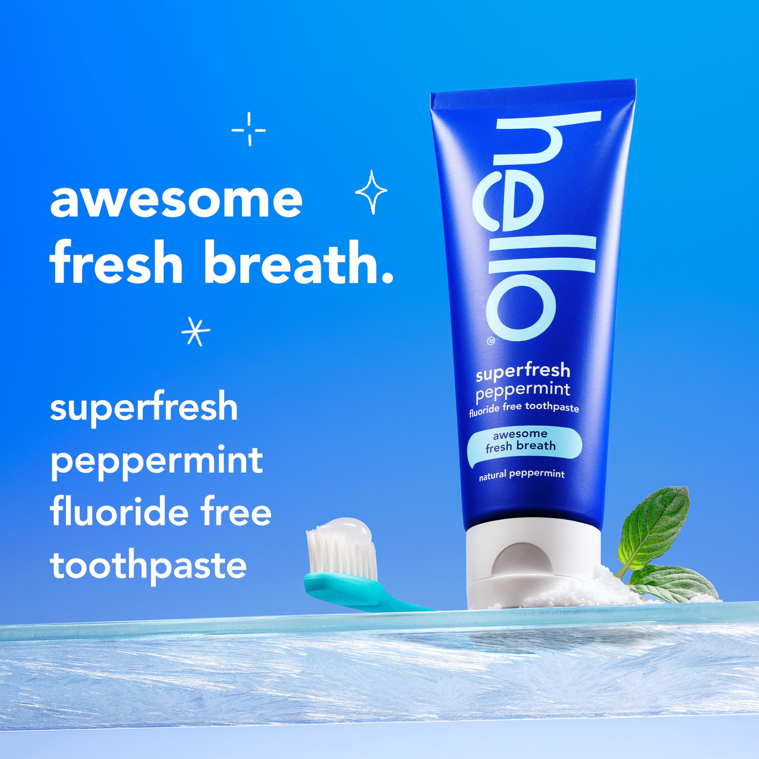 Hello Superfresh Fluoride Free Toothpaste 3-Pack 5oz