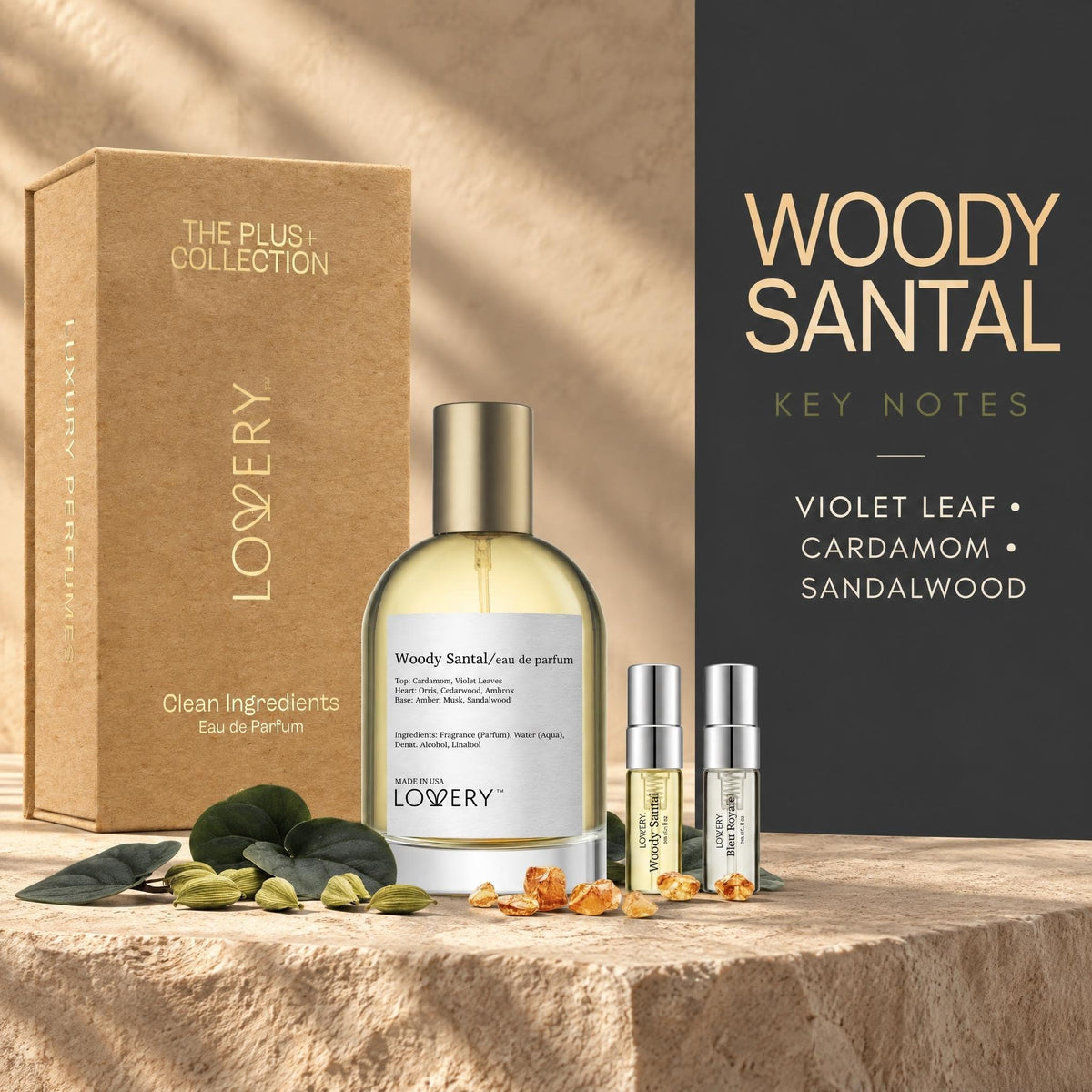 LOVERY Woody Santal Sandalwood - LOVERY Official Imagery - 3