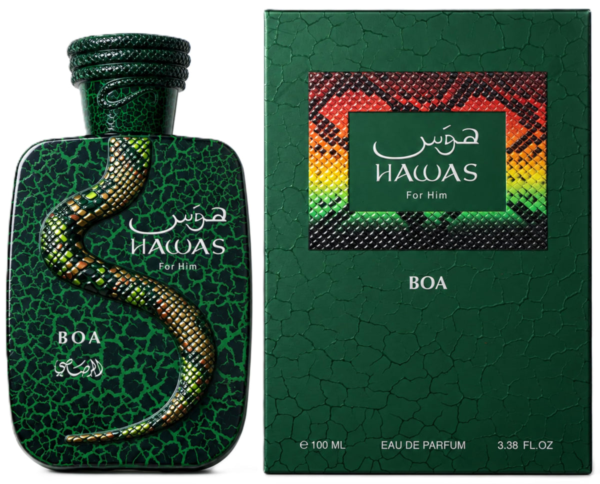 RASASI Hawas BOA for Him EDP Spray 100ml - RASASI Official Imagery - 3